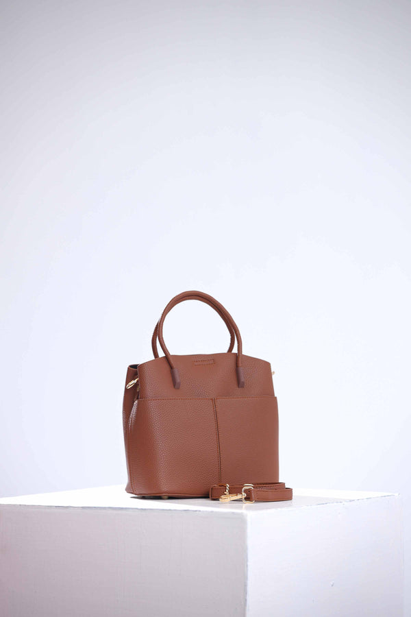 Dark Brown Shoulder Bag-434022118