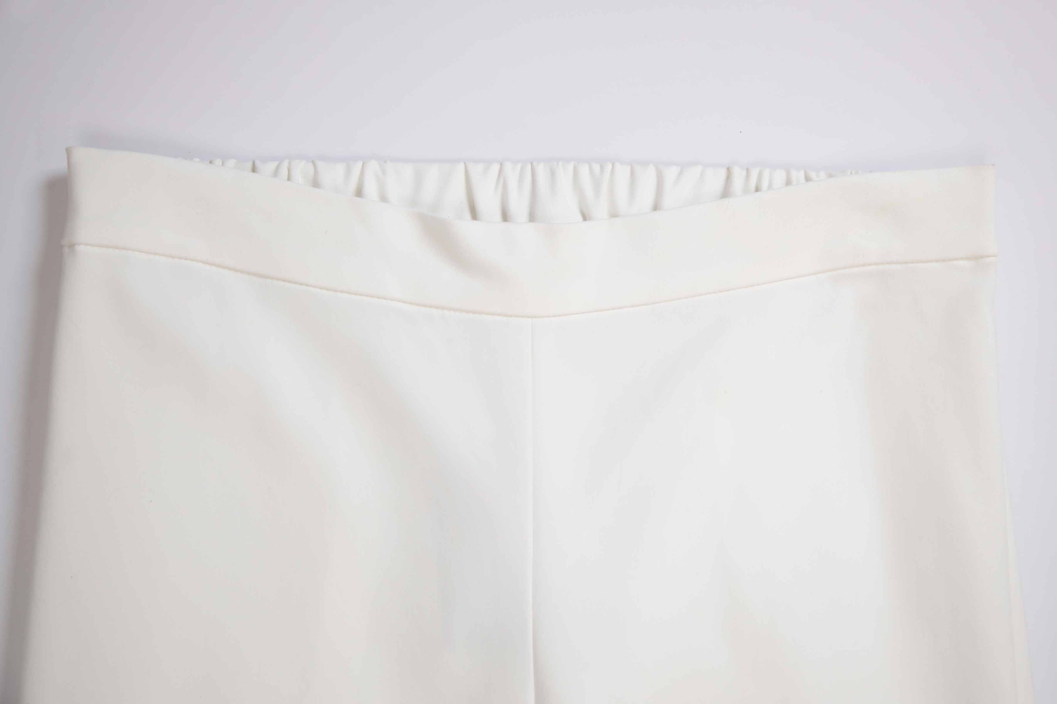 Dyed Pants-Off White