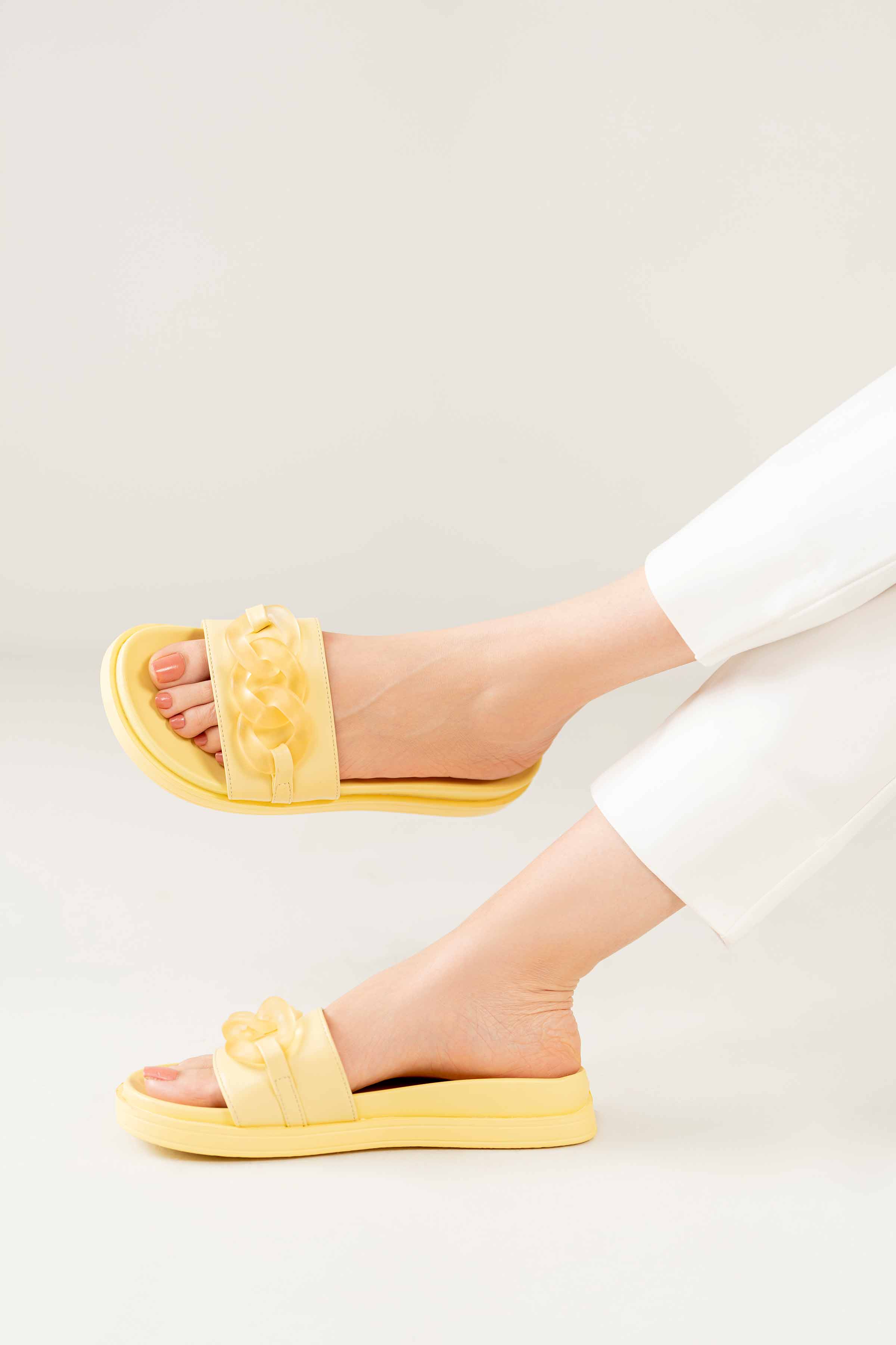 Yellow Chappal-440542902 for Women - Fashion Collection | Nishat | Shop Online