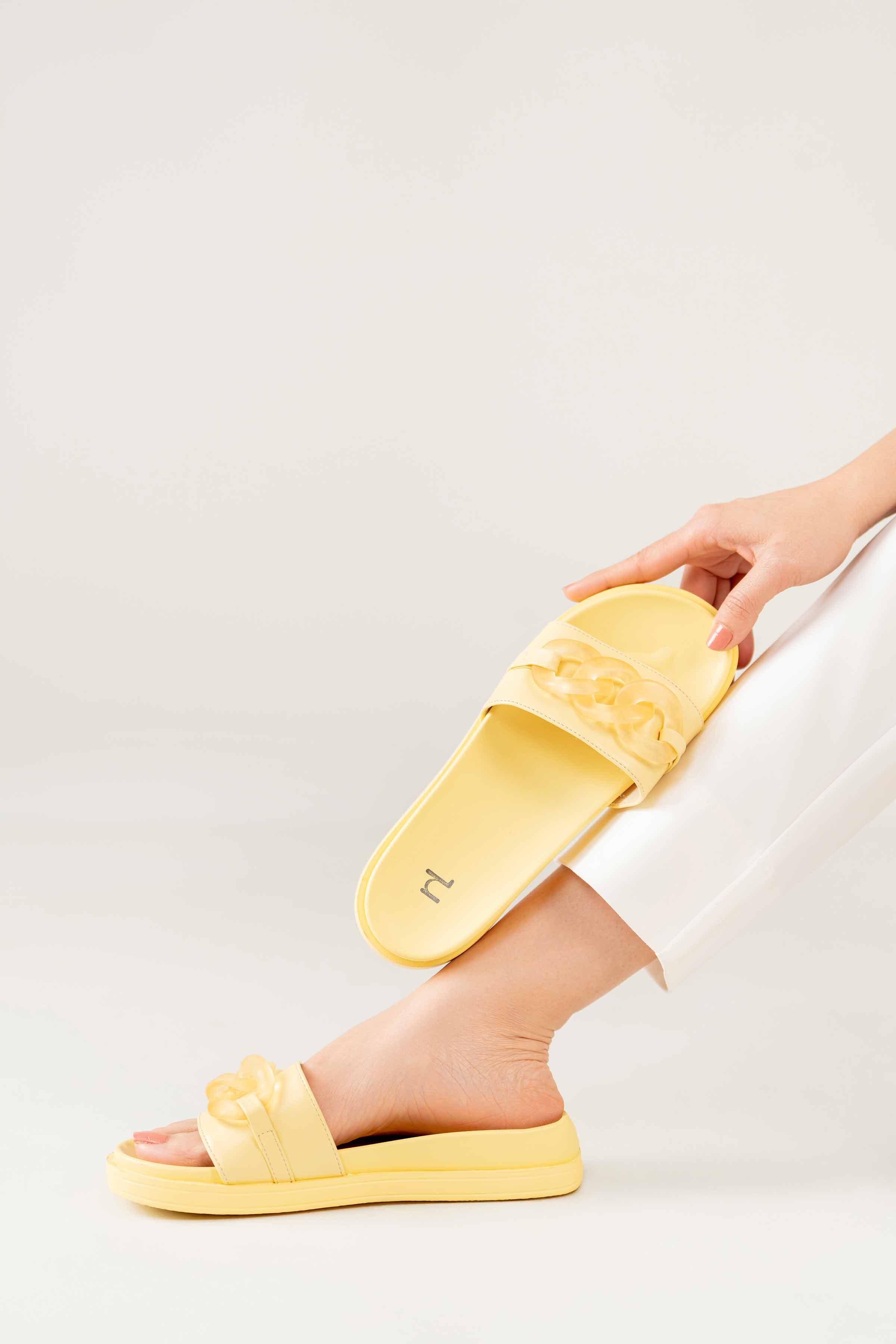 Yellow Chappal-440542902 for Women - Fashion Collection | Nishat | Shop Online