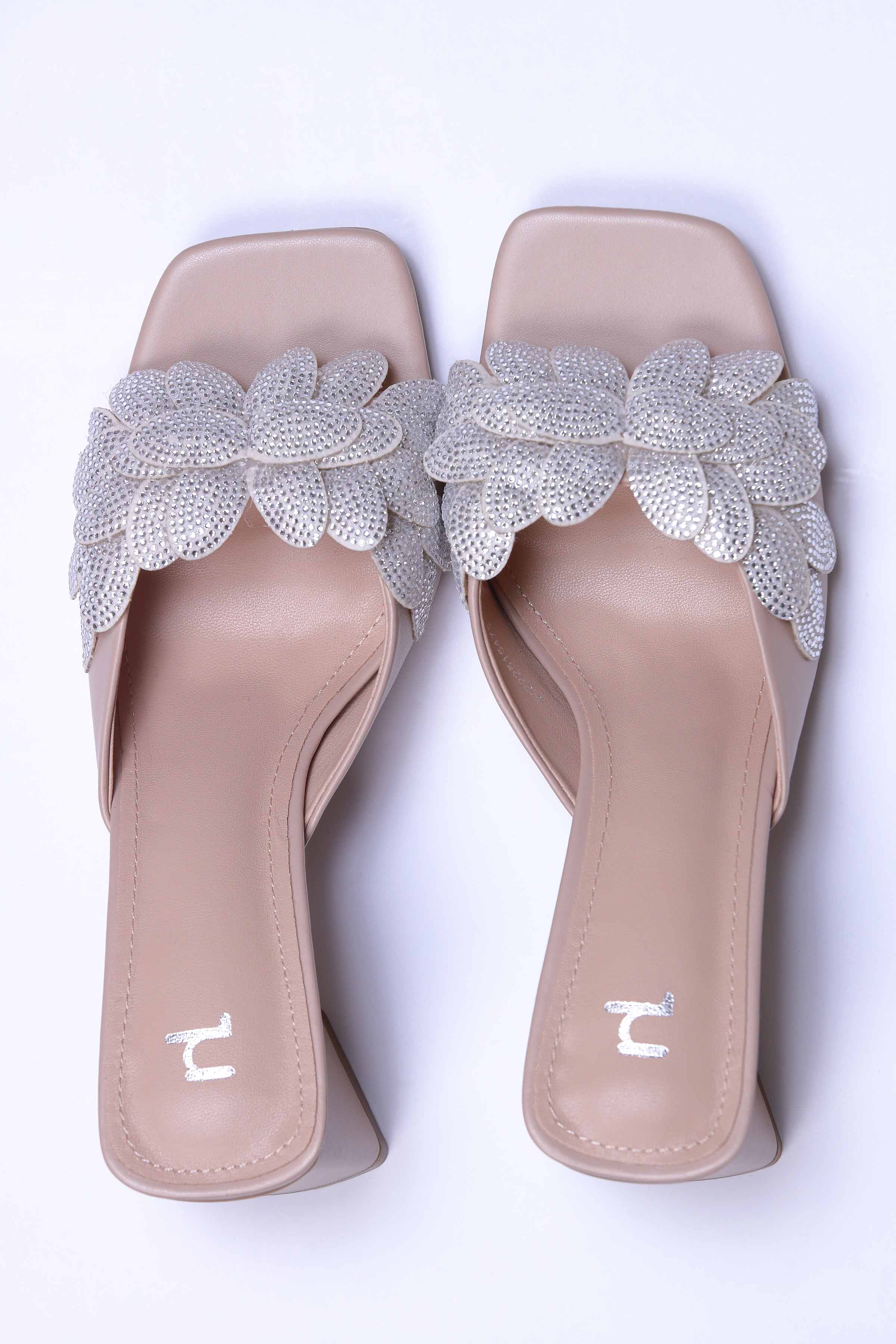 Gold Block Heels-440662919 for Women - Fashion Collection | Nishat | Shop Online