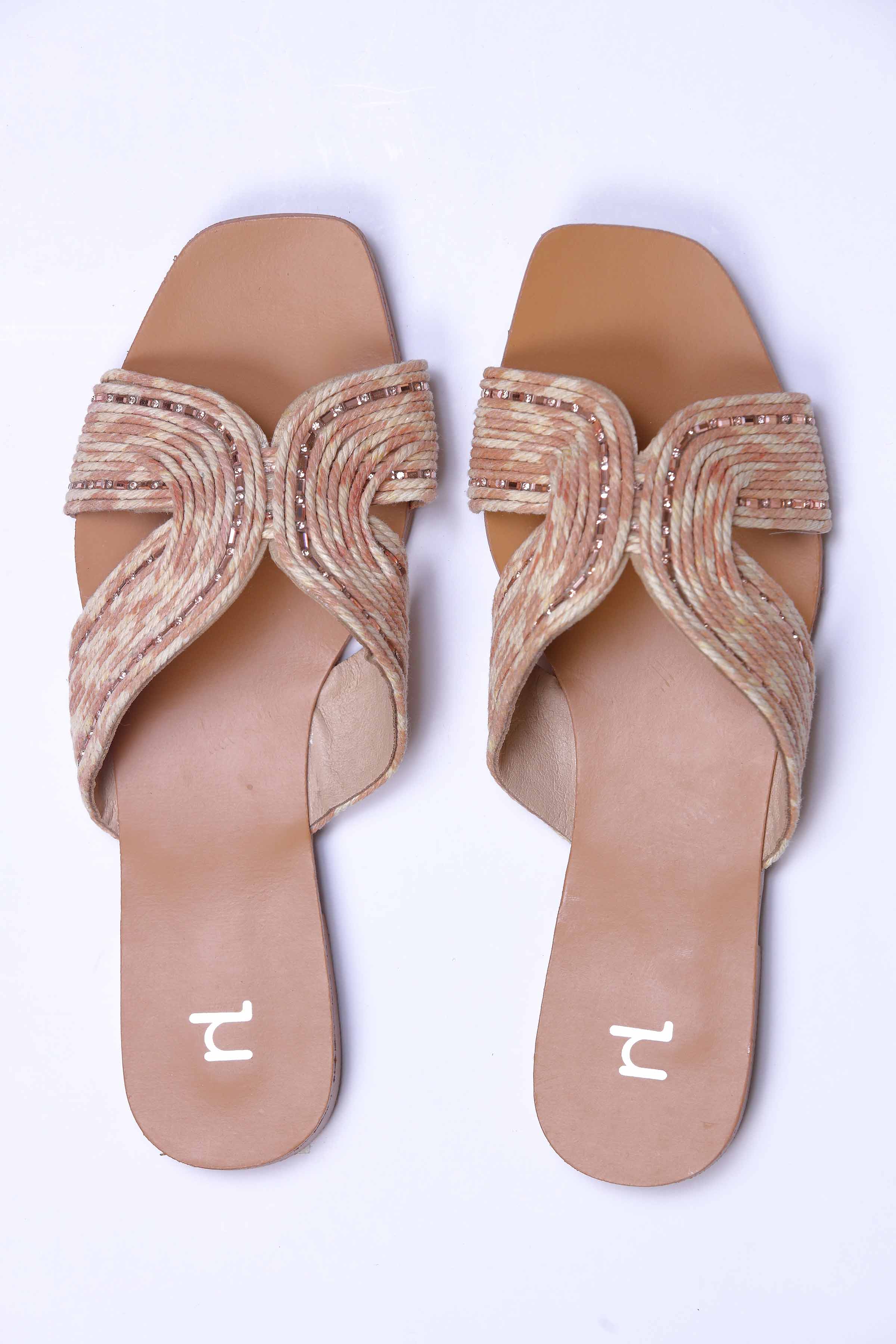 Pink Chappal-440702905 for Women - Fashion Collection | Nishat | Shop Online