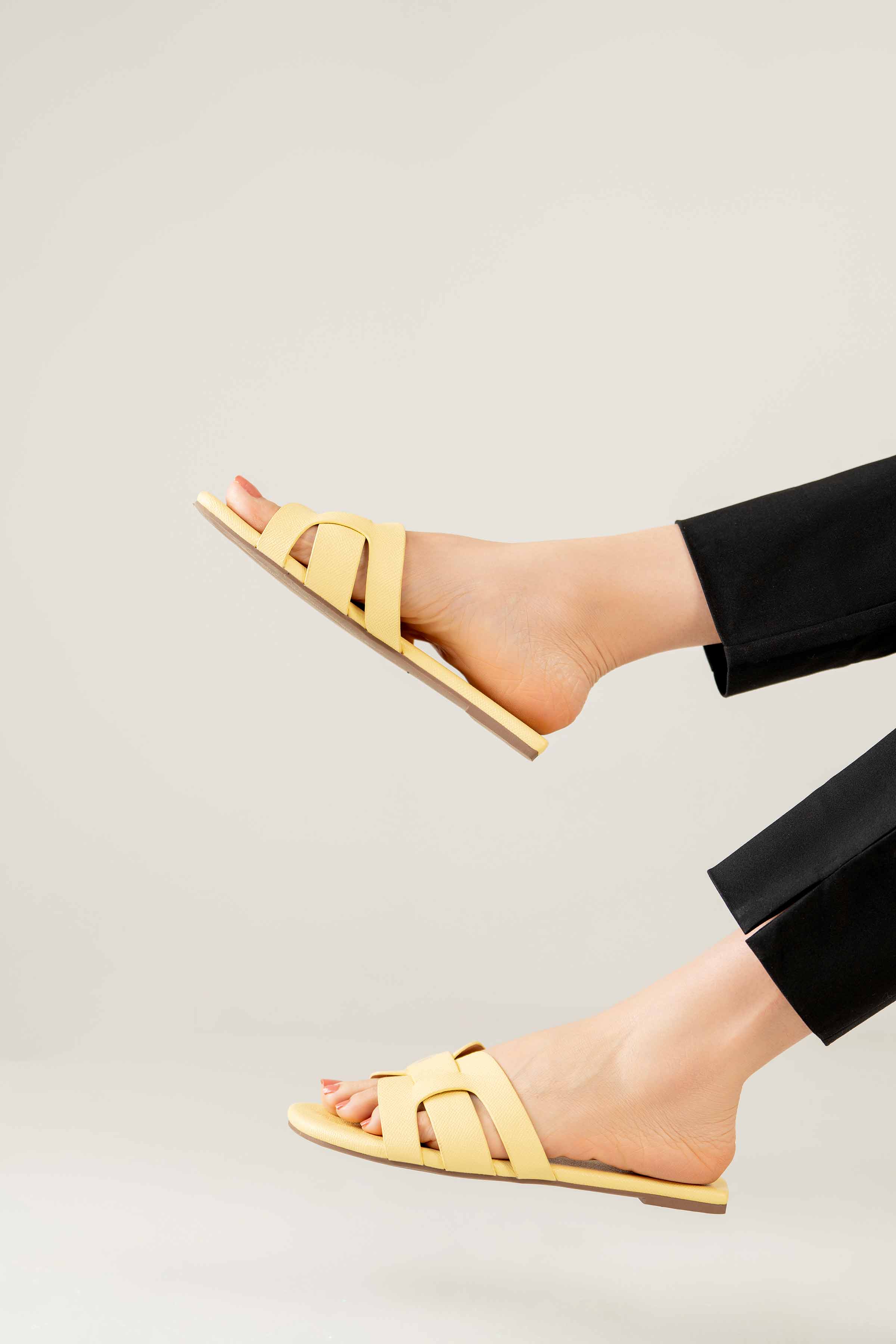 Yellow Chappal-440732902 for Women - Fashion Collection | Nishat | Shop Online