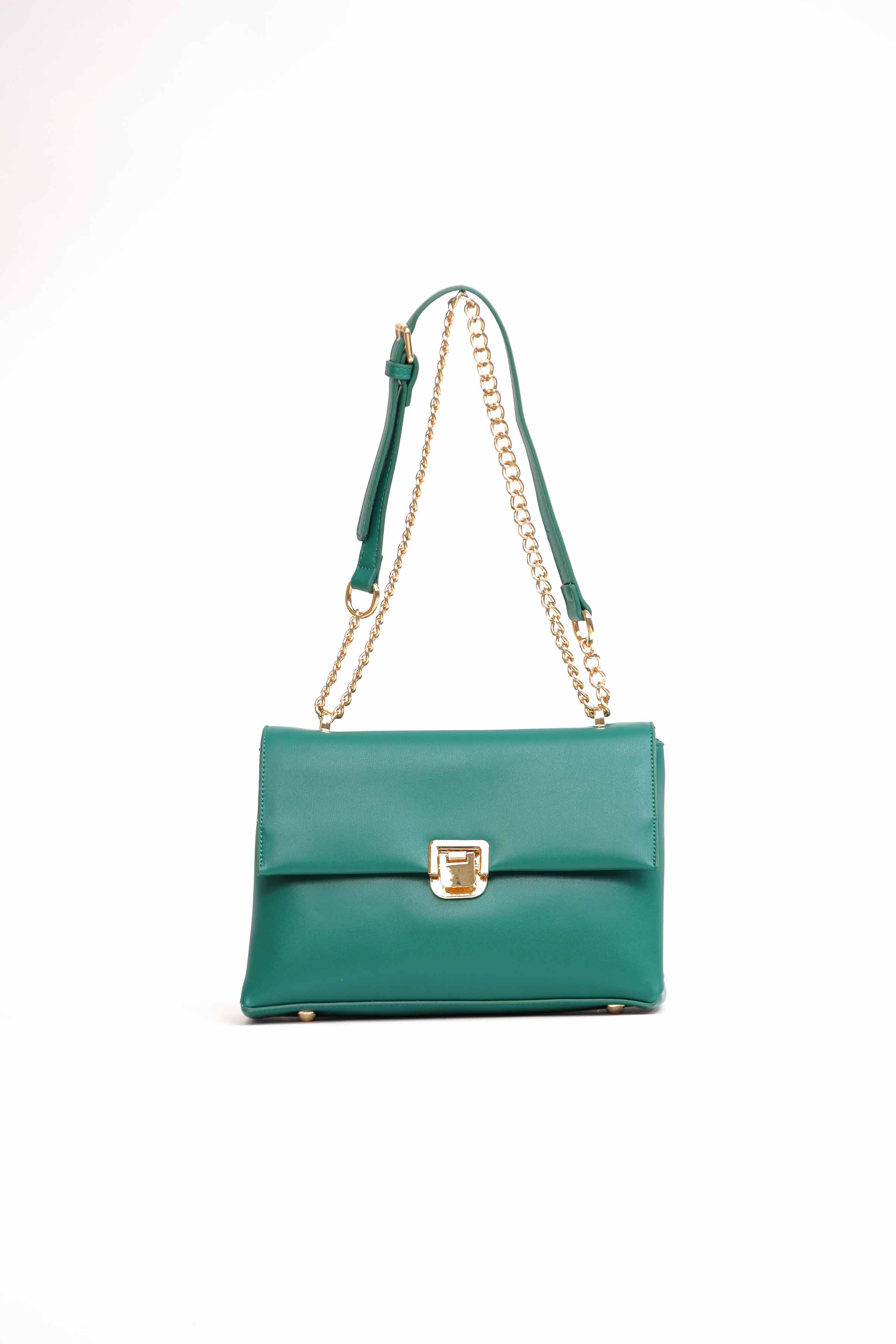 Women Green Shoulder Bag