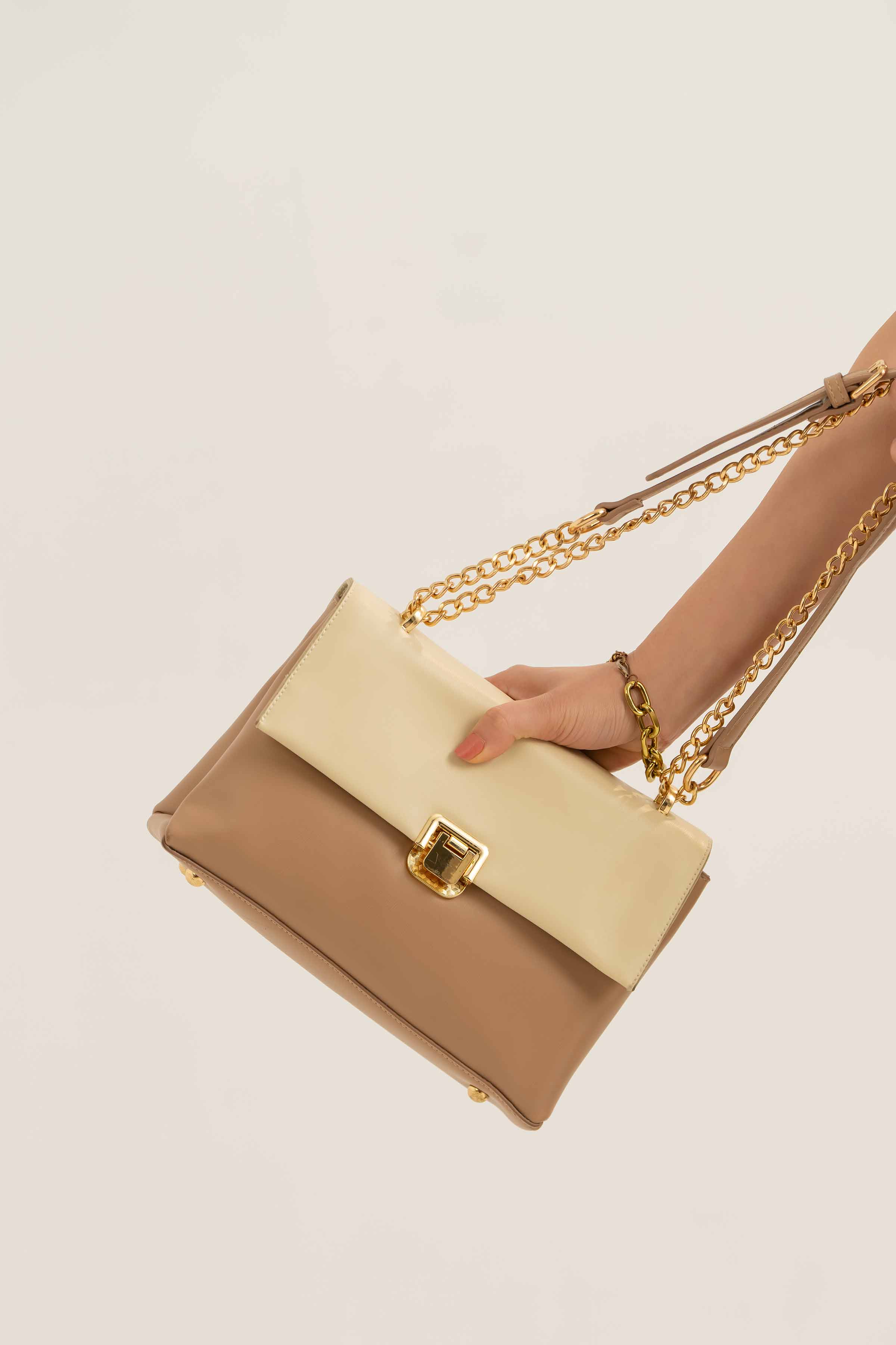 Nude Shoulder Bag-440812126 for Women - Fashion Collection | Nishat | Shop Online