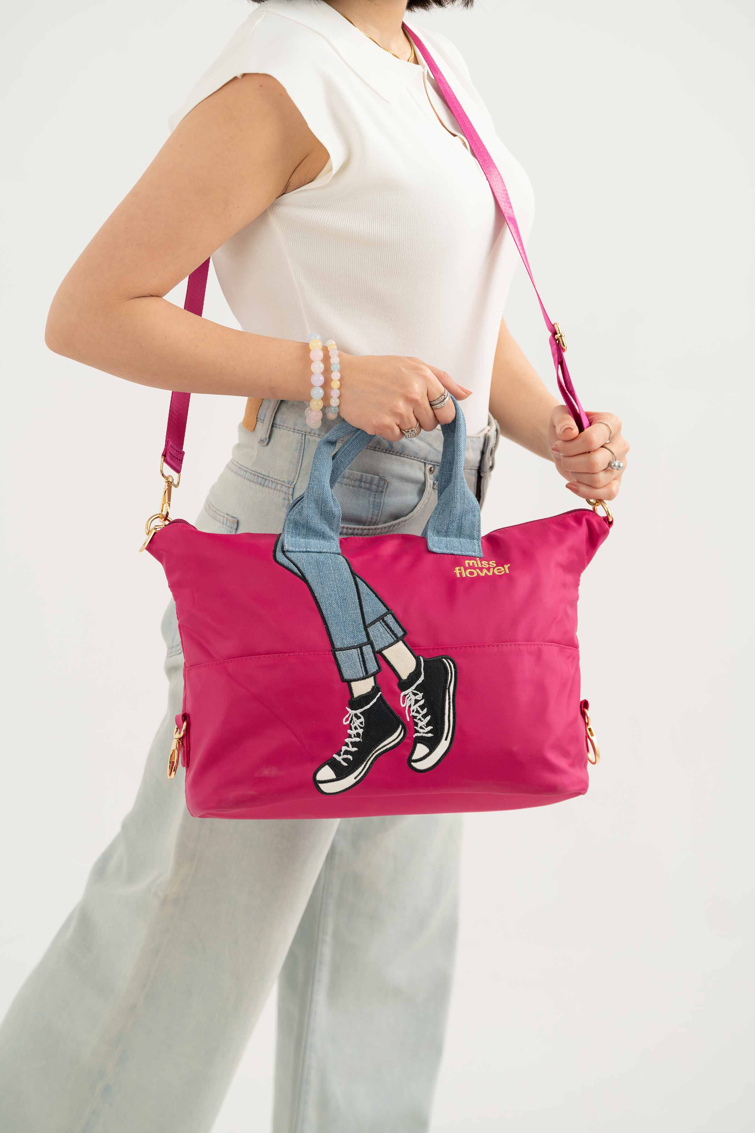 Rose Shoulder Bag-440842115 for Women - Fashion Collection | Nishat | Shop Online