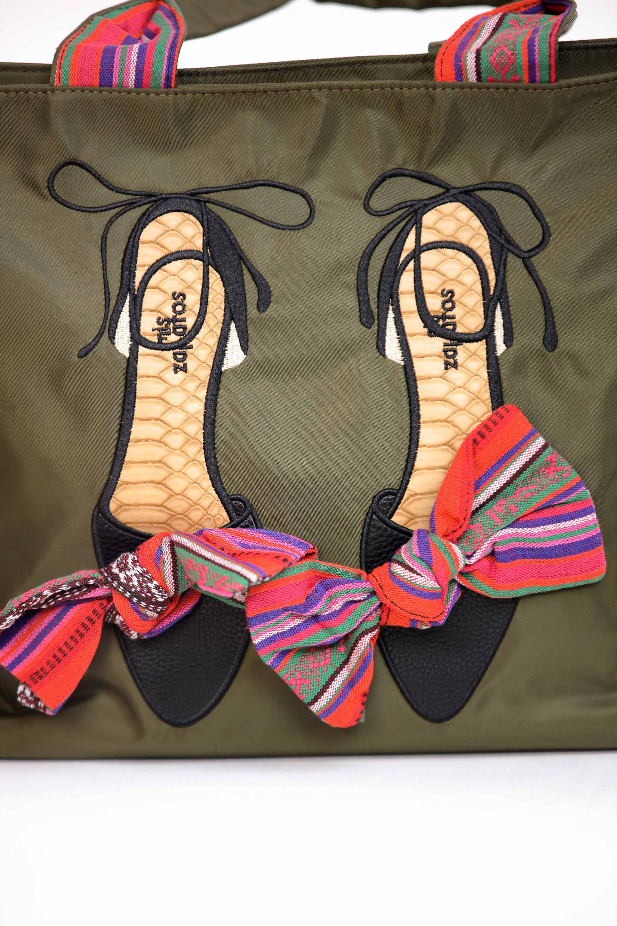 Women Green Shoulder Bag