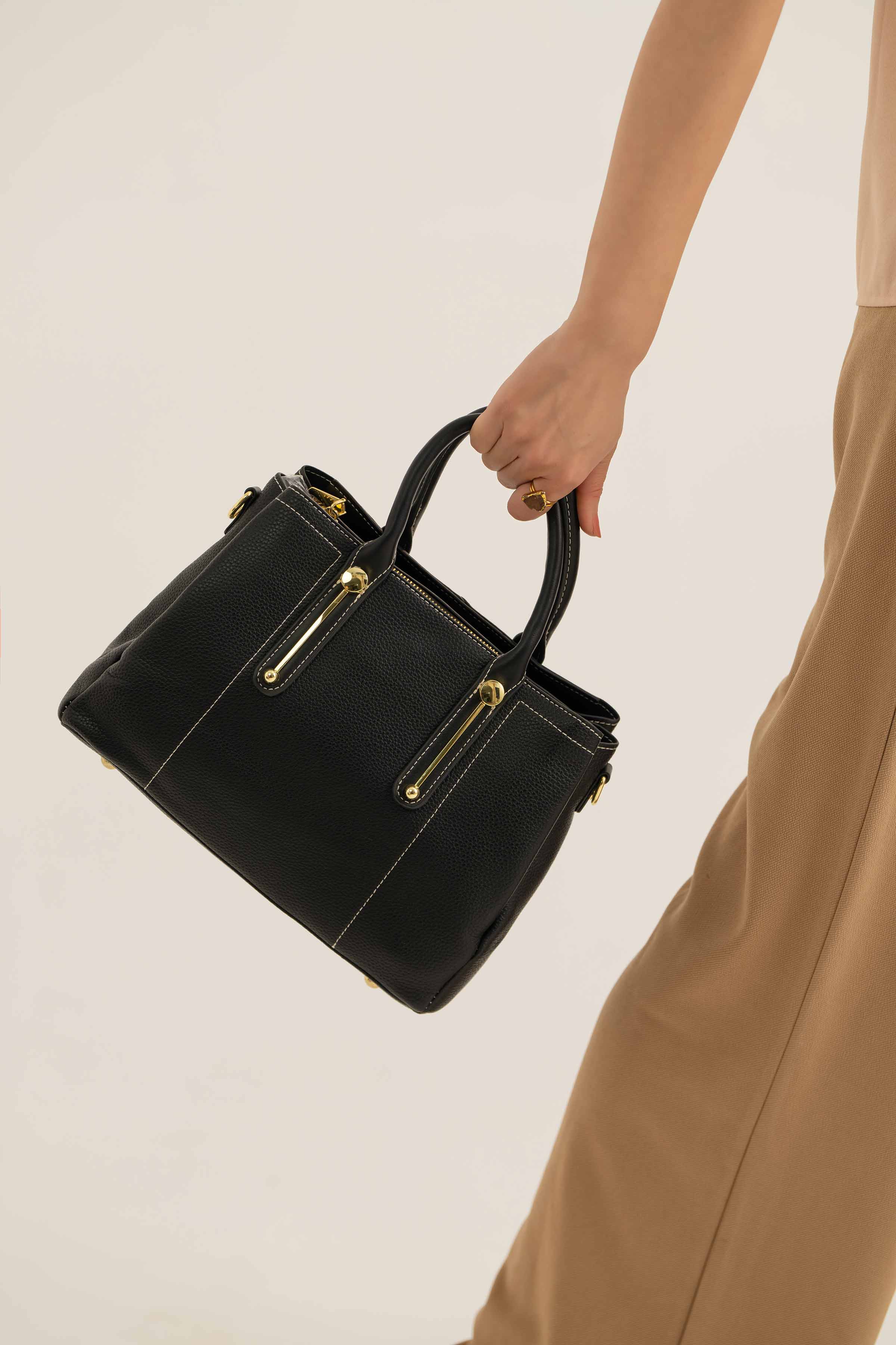 Black Shoulder Bag-440932103 for Women - Fashion Collection | Nishat | Shop Online