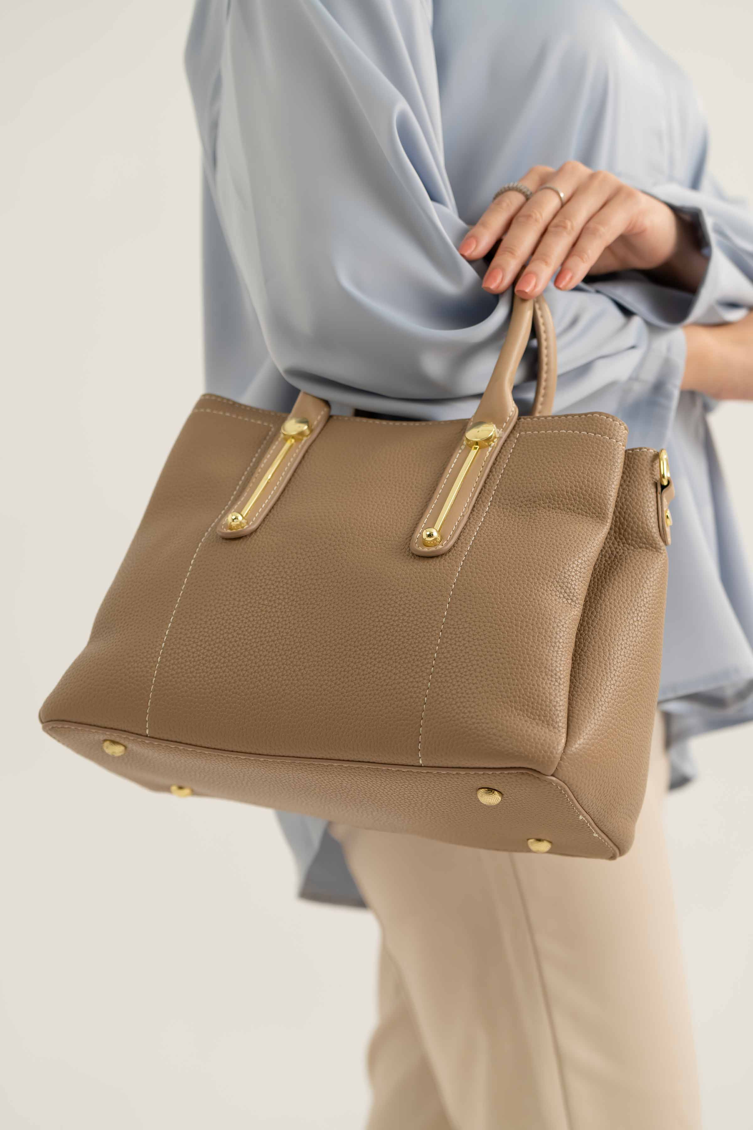 Beige Shoulder Bag-440932118 for Women - Fashion Collection | Nishat | Shop Online