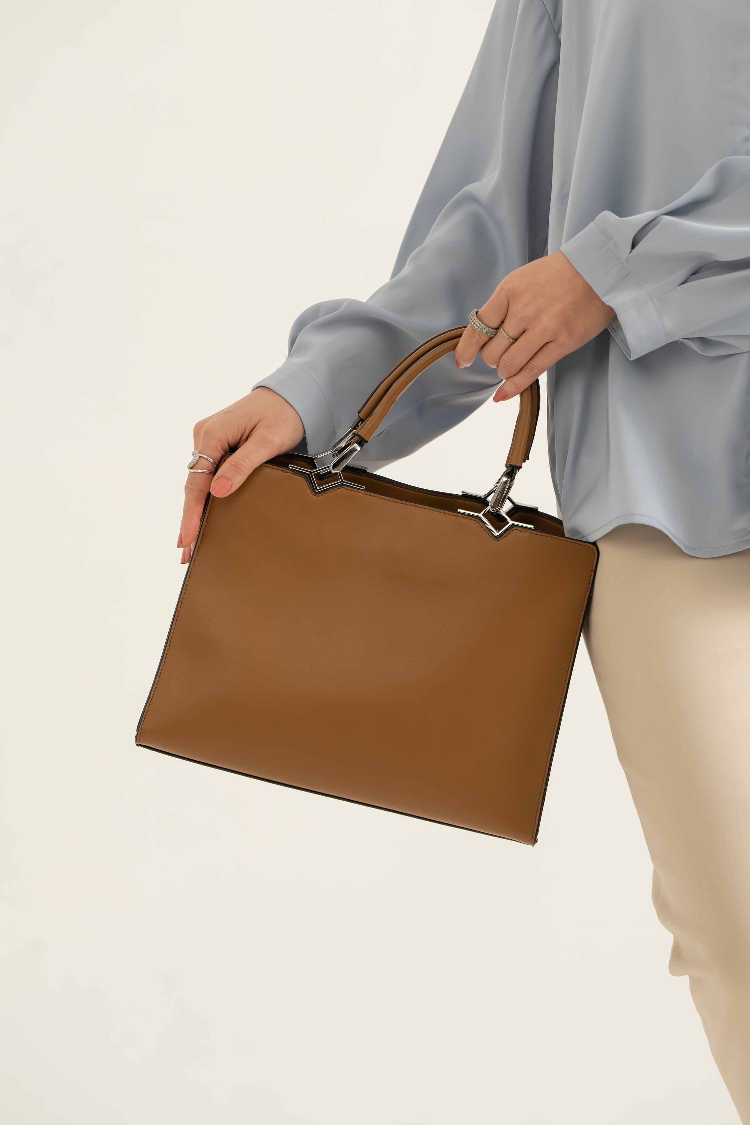 Brown Shoulder Bag-440962113 for Women - Fashion Collection | Nishat | Shop Online