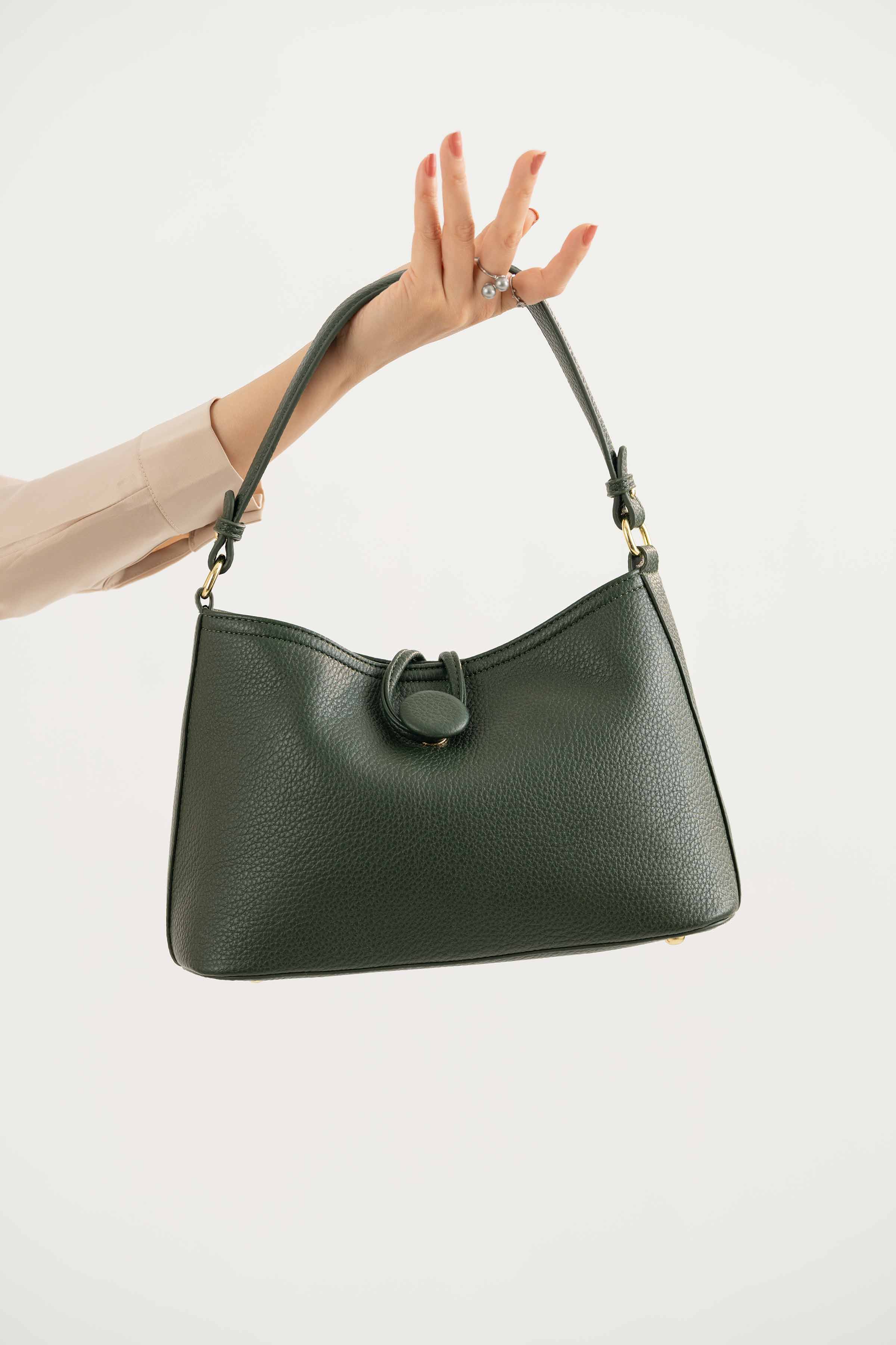 Green Shoulder Bag-440992104 for Women - Fashion Collection | Nishat | Shop Online