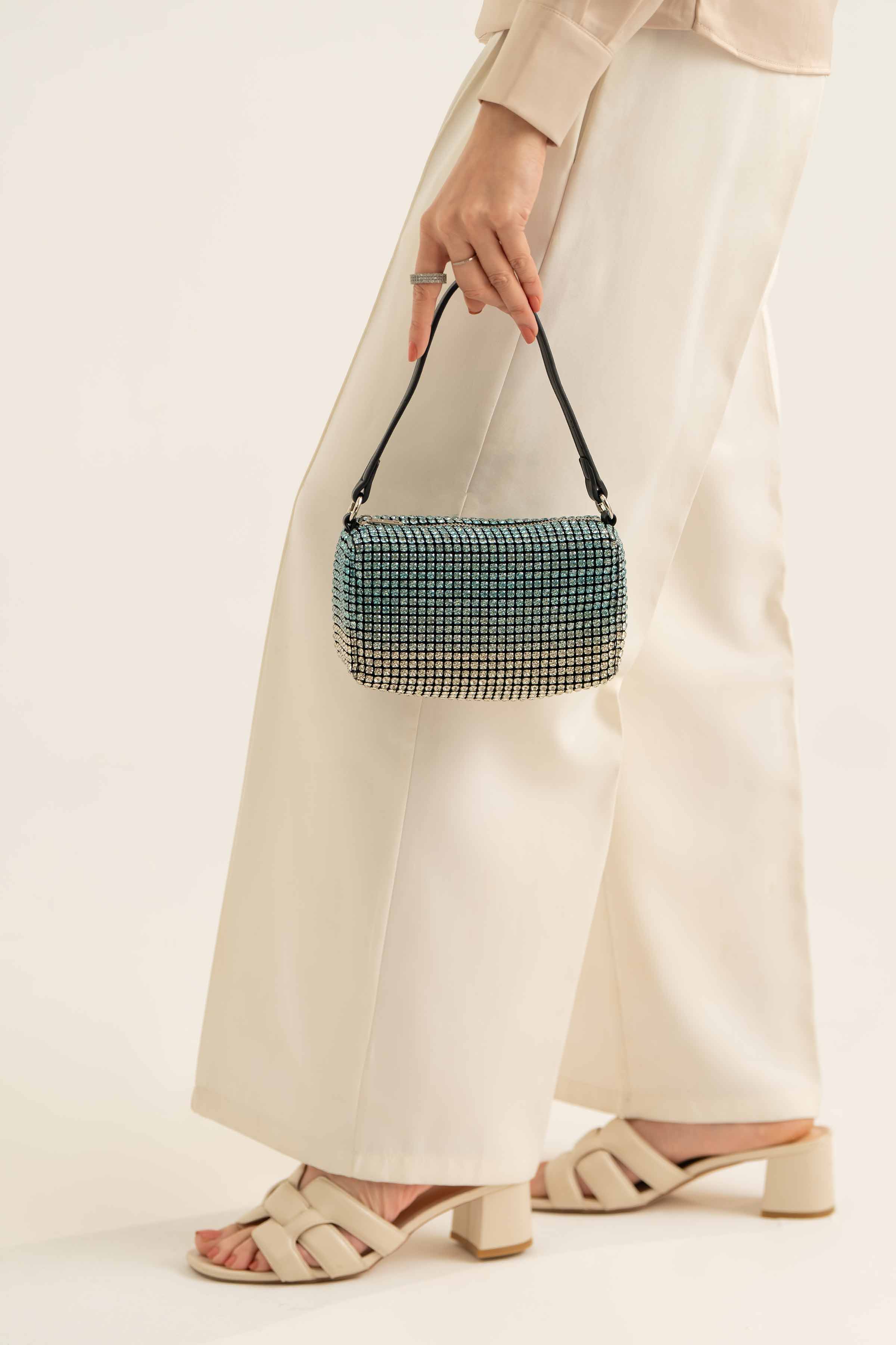 Blue Clutch-441112108 for Women - Fashion Collection | Nishat | Shop Online