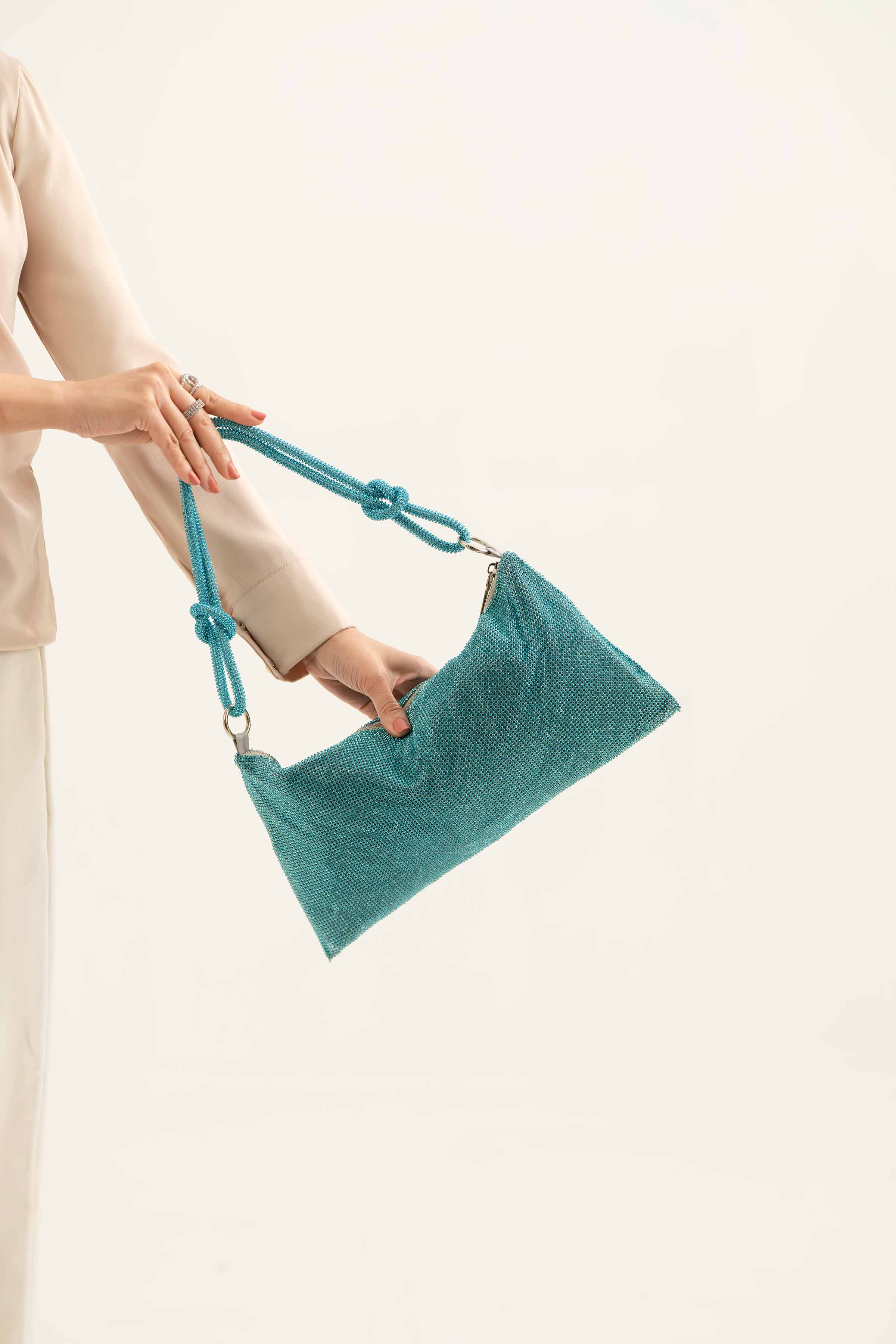 Light Blue Clutch-441142108 for Women - Fashion Collection | Nishat | Shop Online