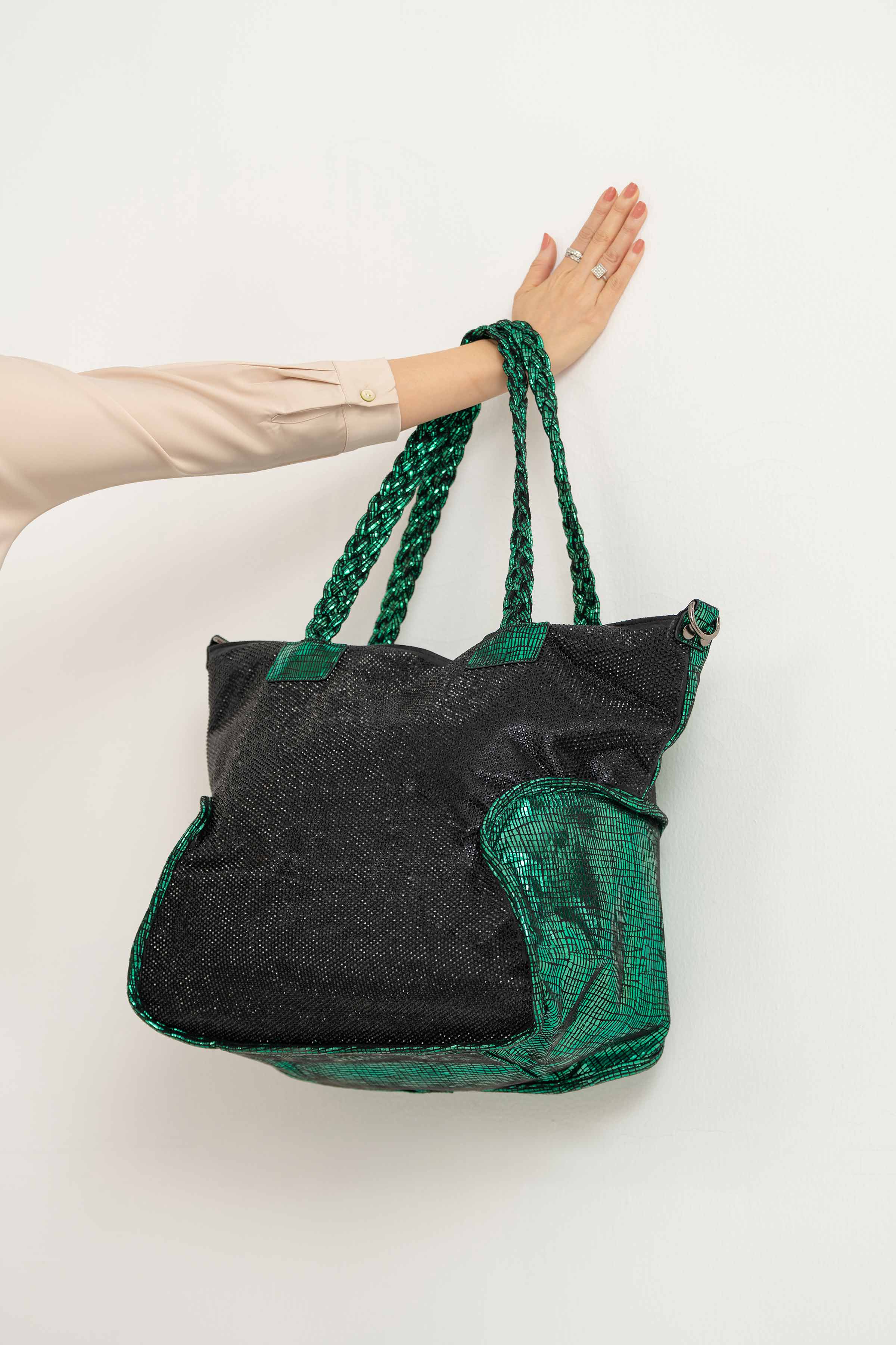 Green Hand Bag-441252104 for Women - Fashion Collection | Nishat | Shop Online