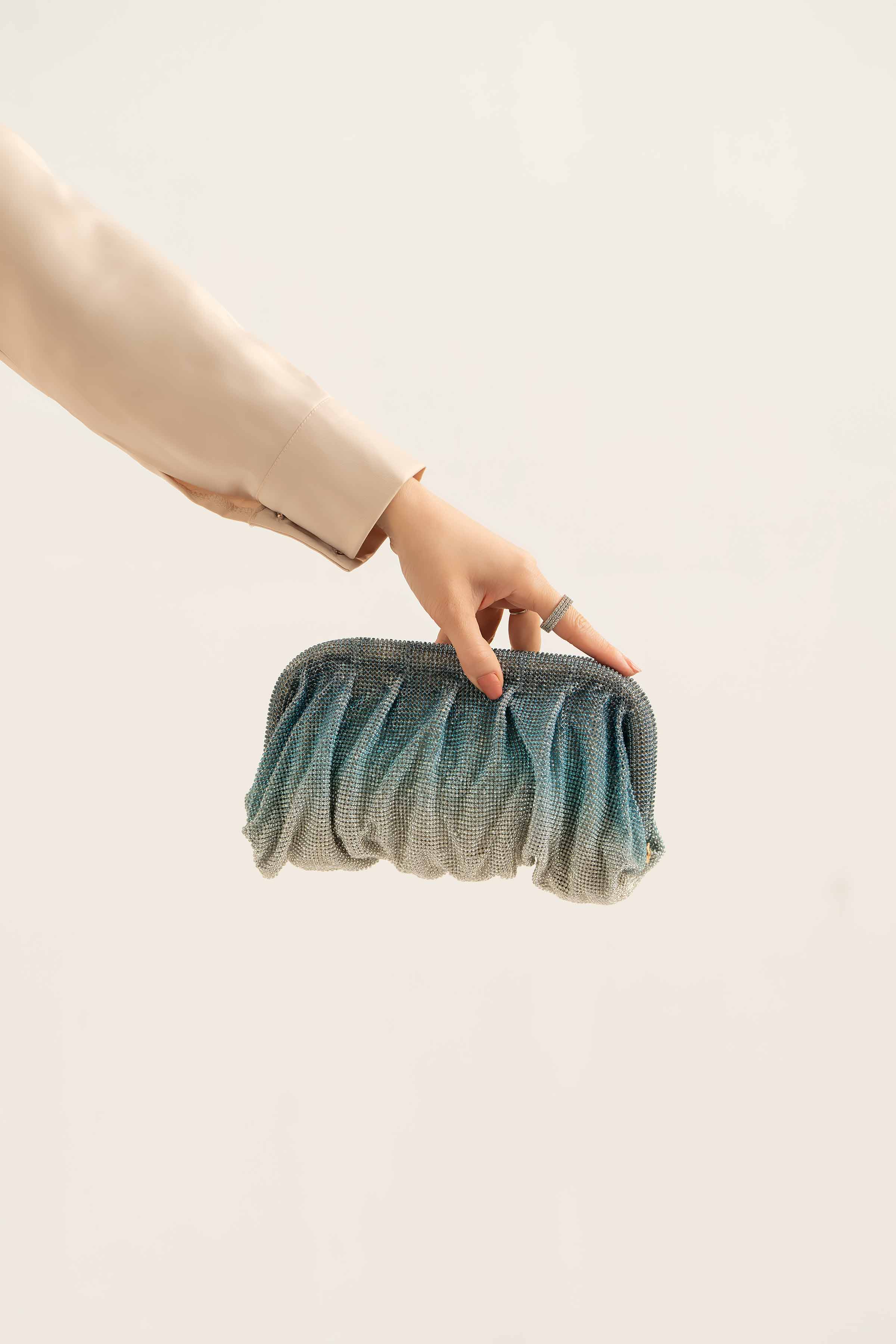 Blue Clutch-441272108 for Women - Fashion Collection | Nishat | Shop Online