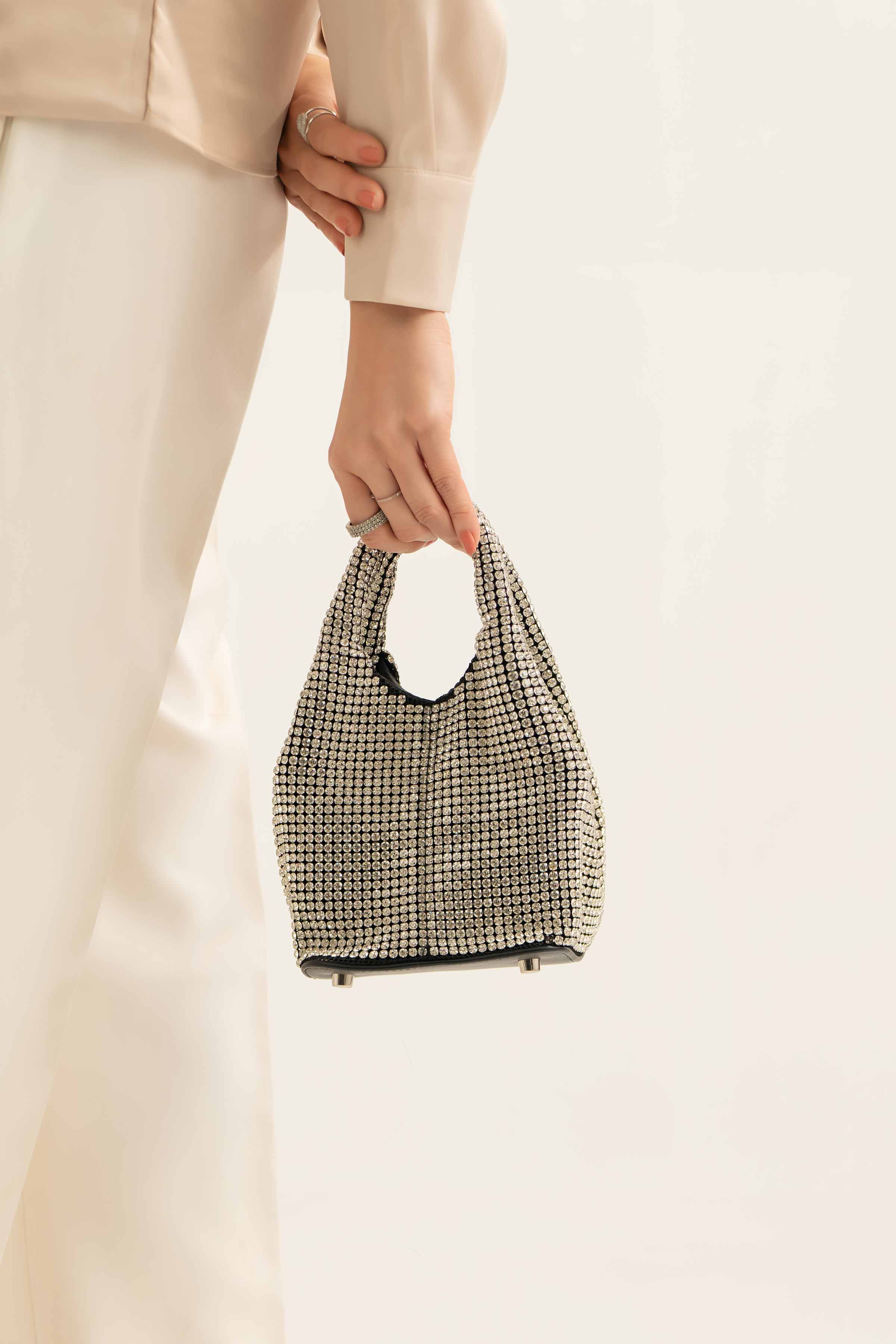 Silver Clutch-441292120 for Women - Fashion Collection | Nishat | Shop Online