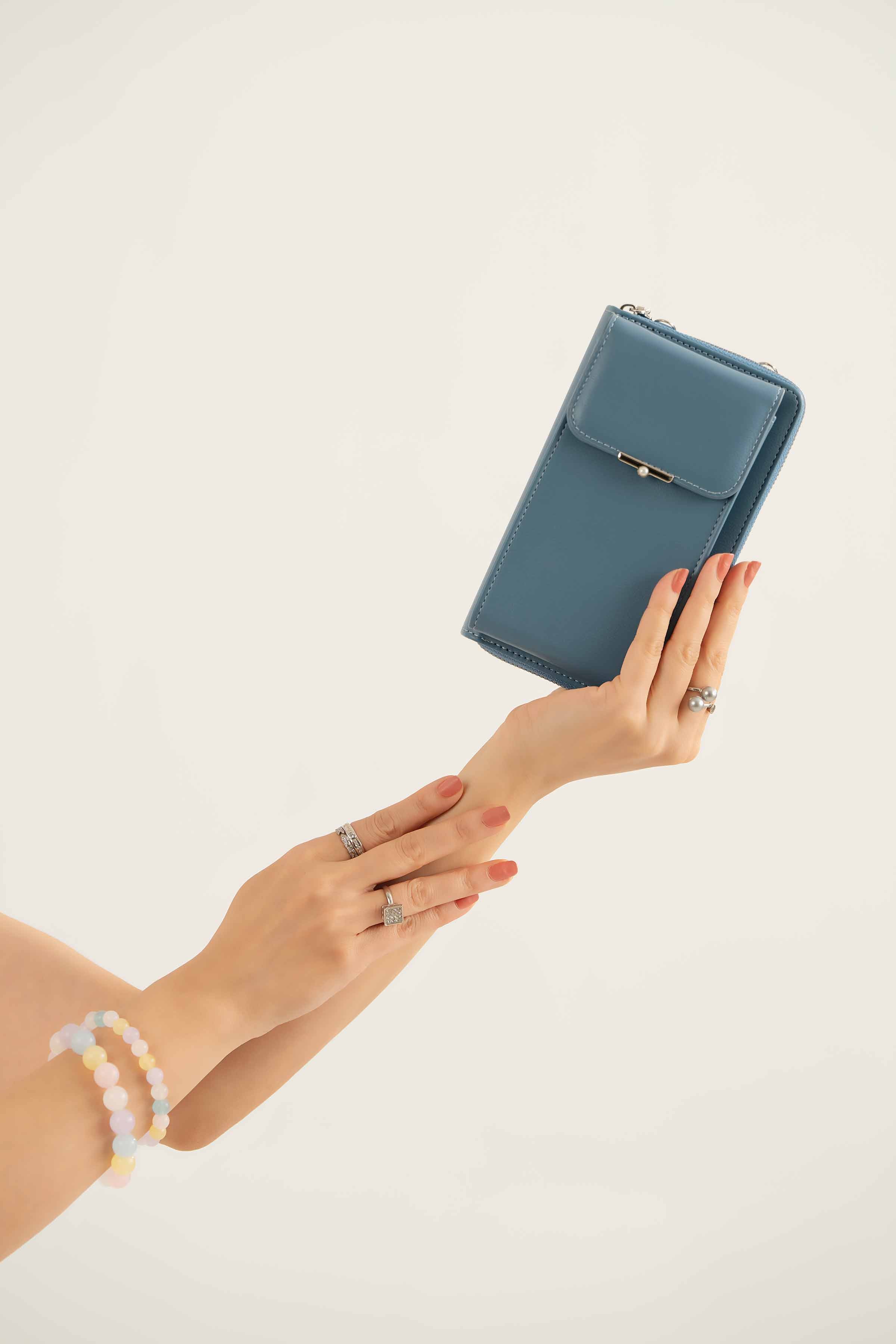 Blue Phone Bag-441402108 for Women - Fashion Collection | Nishat | Shop Online