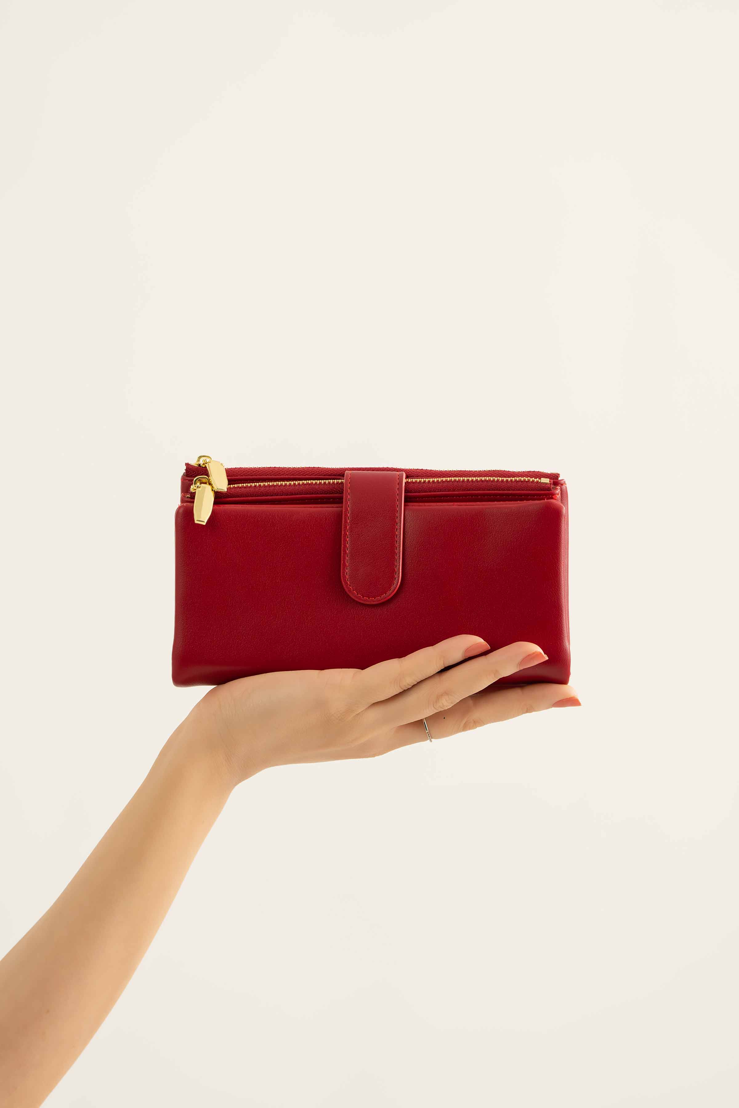 Red Wallet-441452101 for Women - Fashion Collection | Nishat | Shop Online