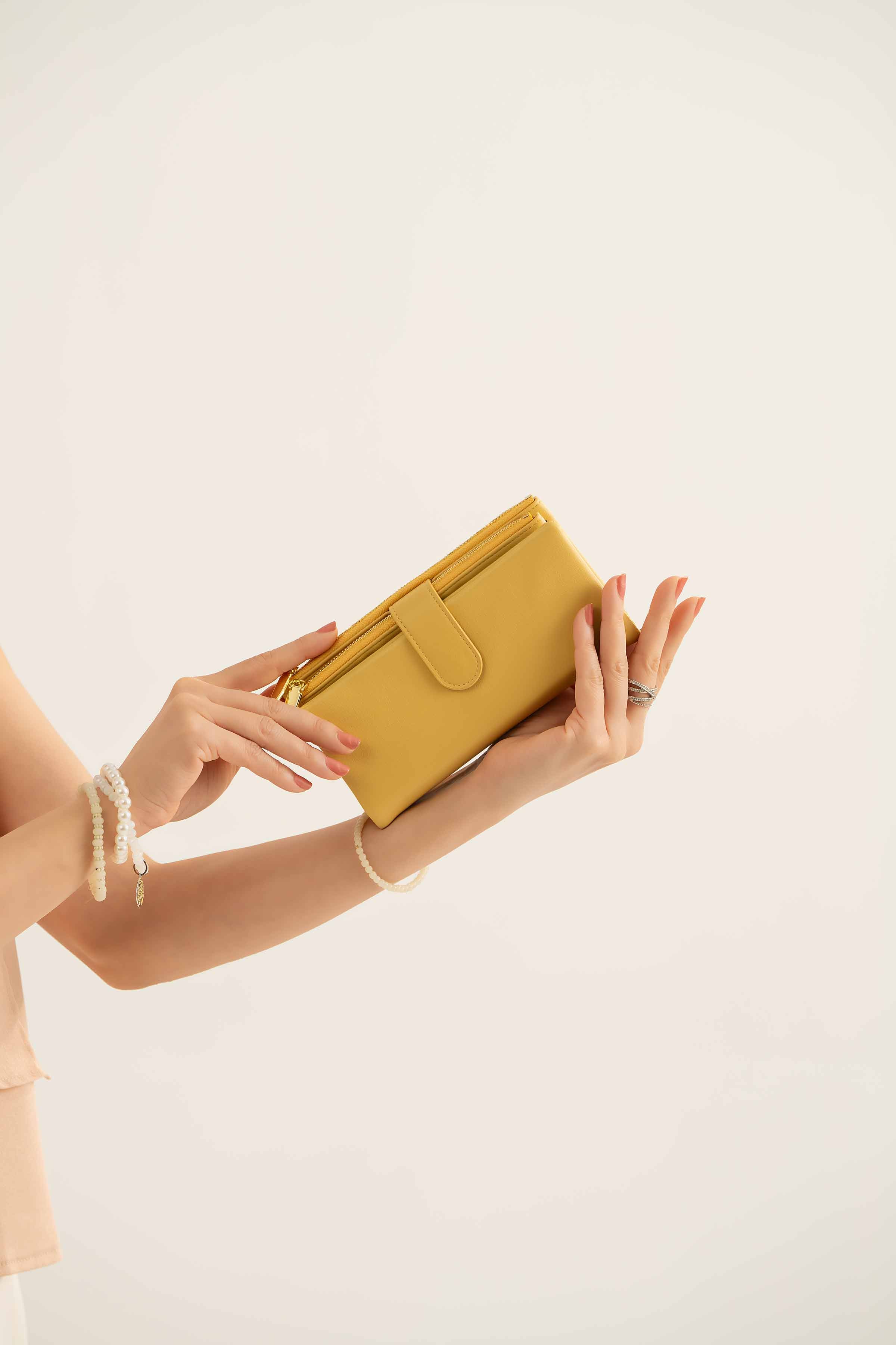 Yellow Wallet-441452102 for Women - Fashion Collection | Nishat | Shop Online
