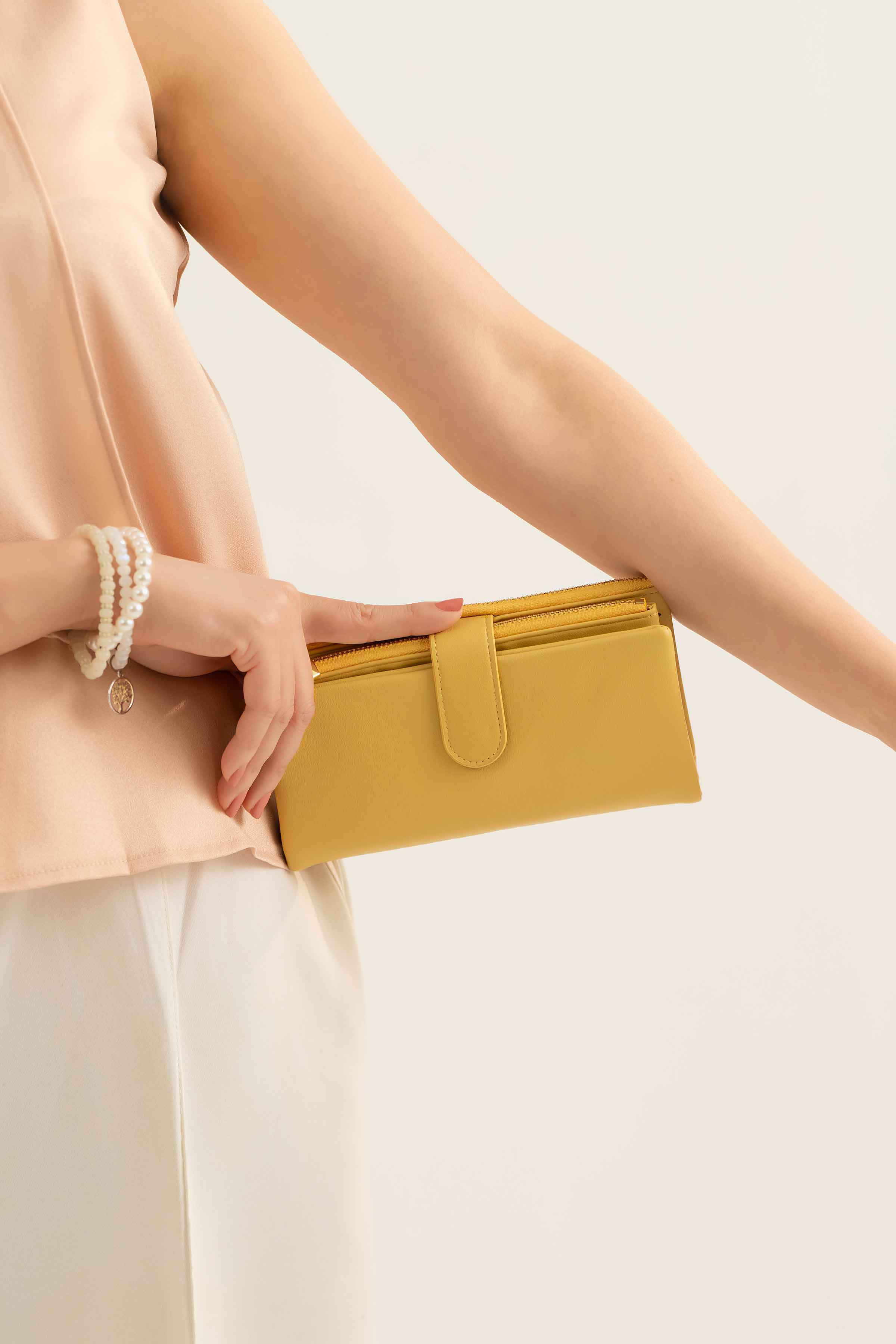 Yellow Wallet-441452102 for Women - Fashion Collection | Nishat | Shop Online