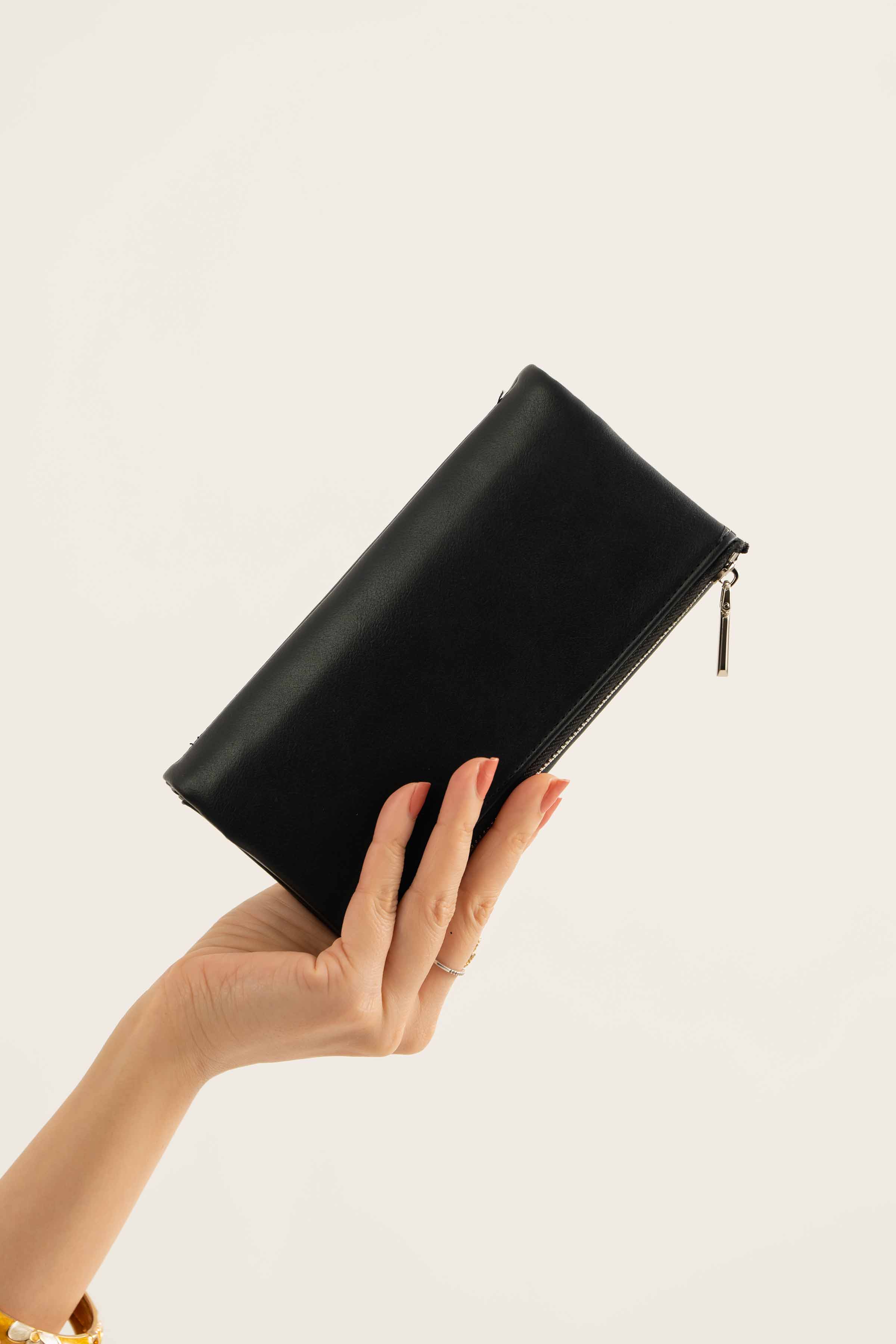 Black Wallet-441472103 for Women - Fashion Collection | Nishat | Shop Online