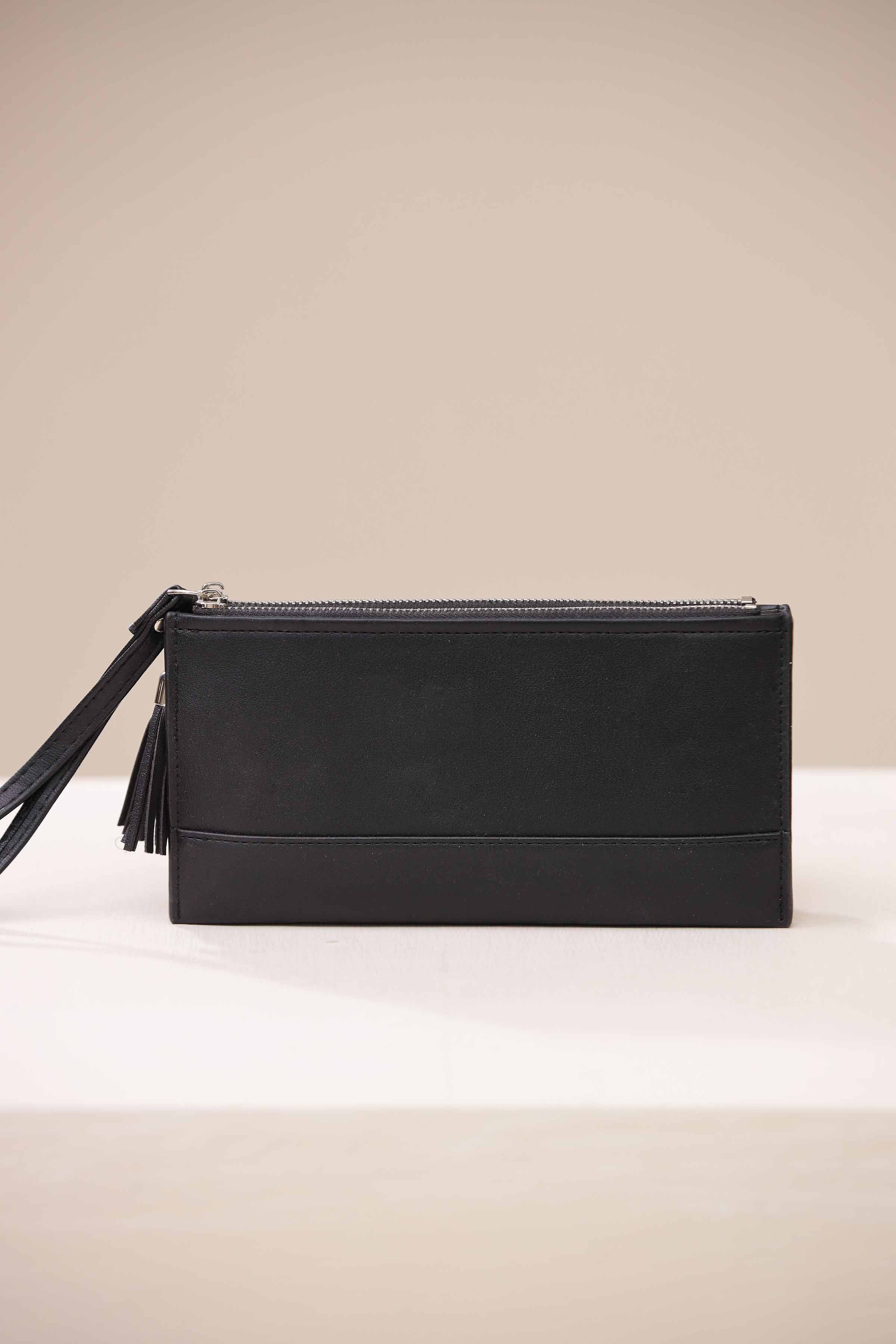 Black Wallet-441492103 for Women - Bag Collection | Nishat | Shop Online