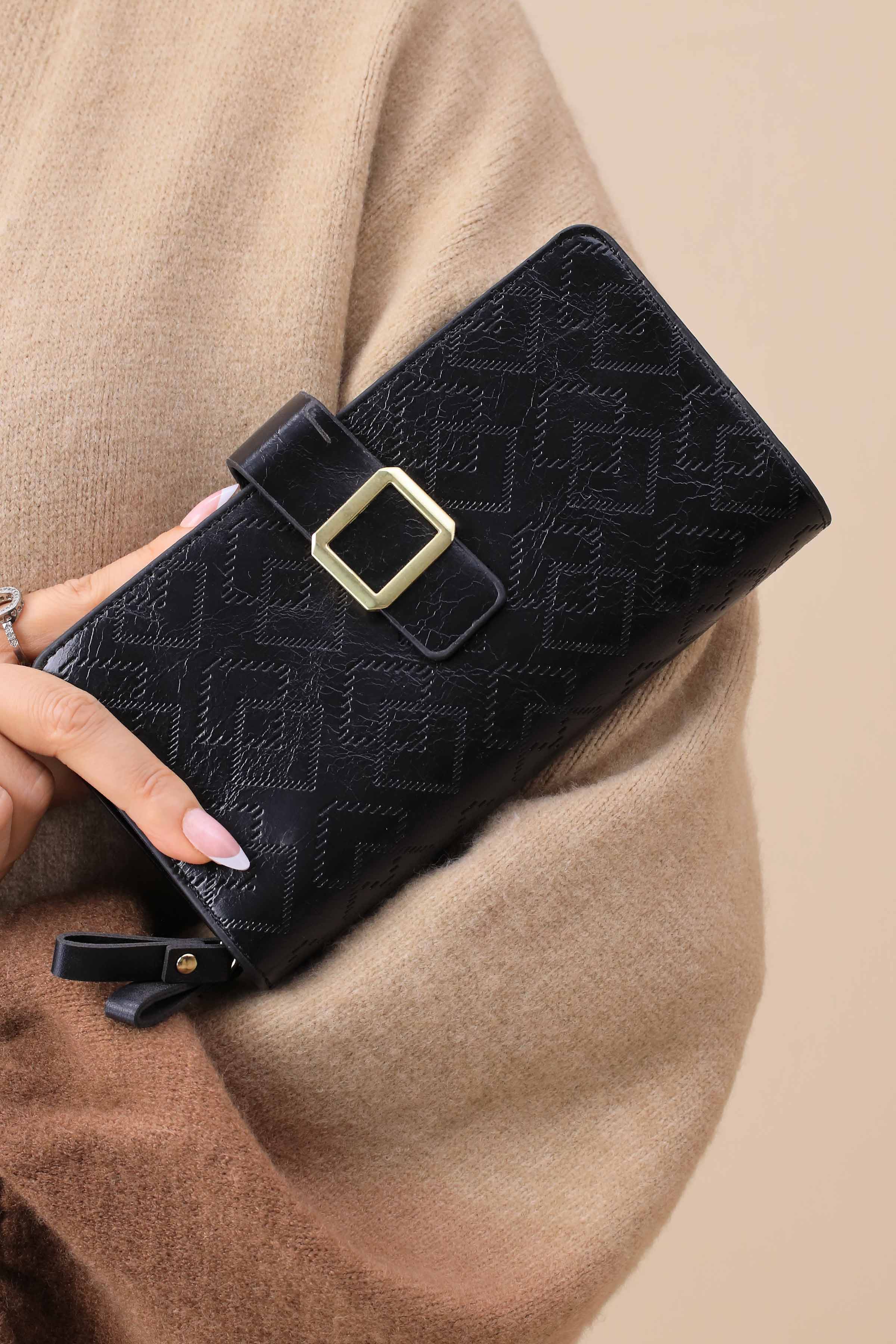 Black Wallet-441562103-for Women - Bag Winter Collection | Nishat | Shop Online
