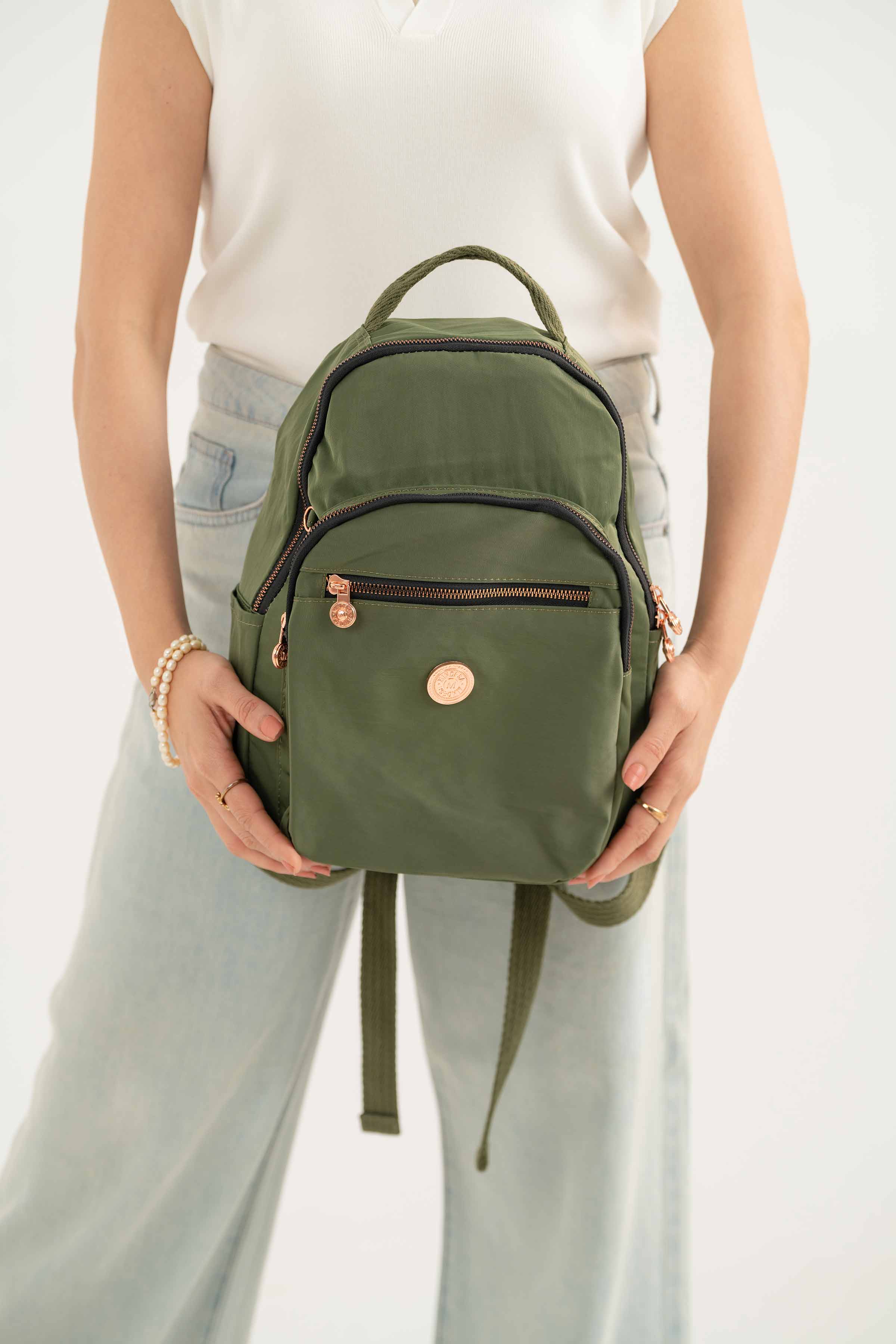 Green Back Pack-441642104 for Women - Fashion Collection | Nishat | Shop Online