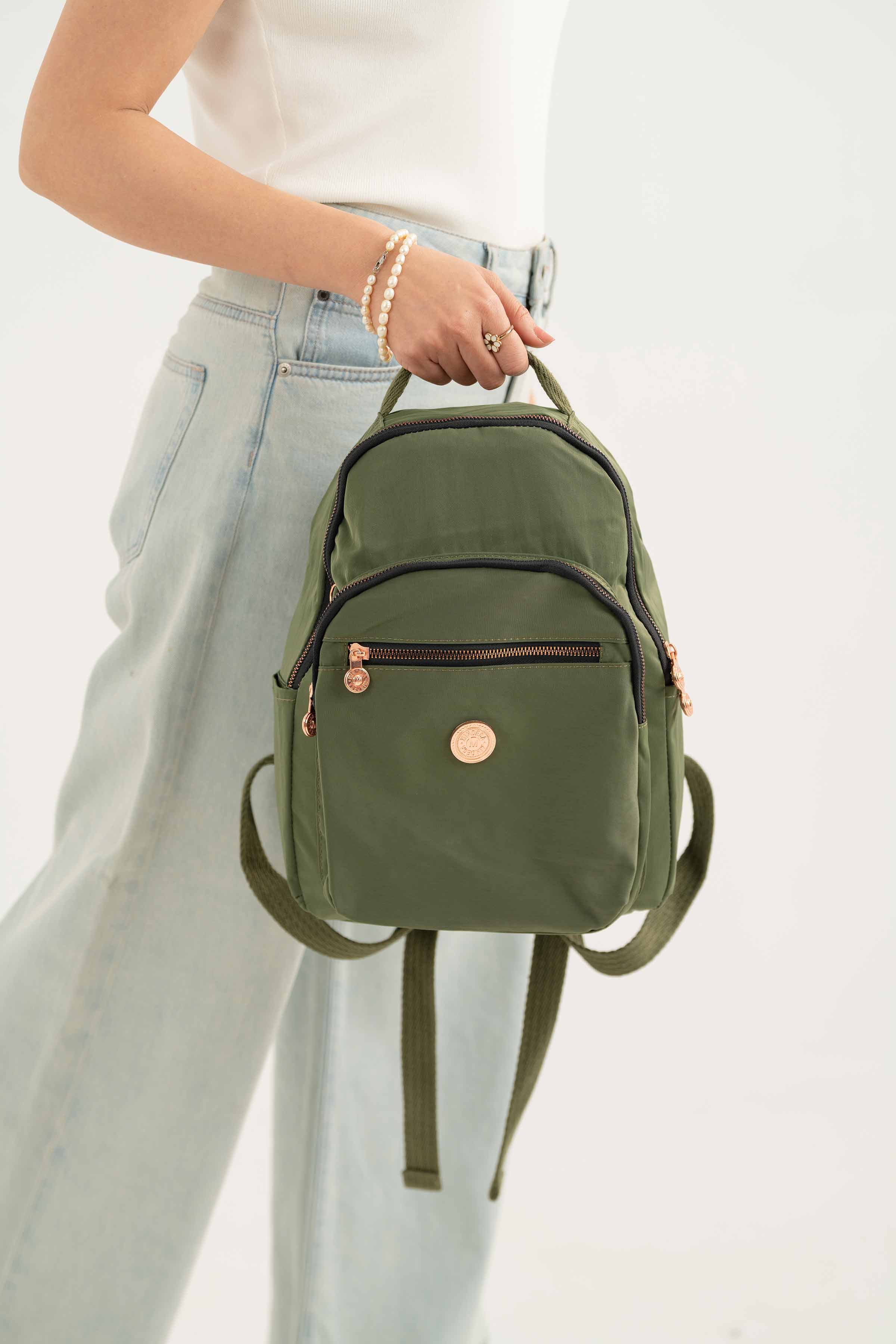 Green Back Pack-441642104 for Women - Fashion Collection | Nishat | Shop Online