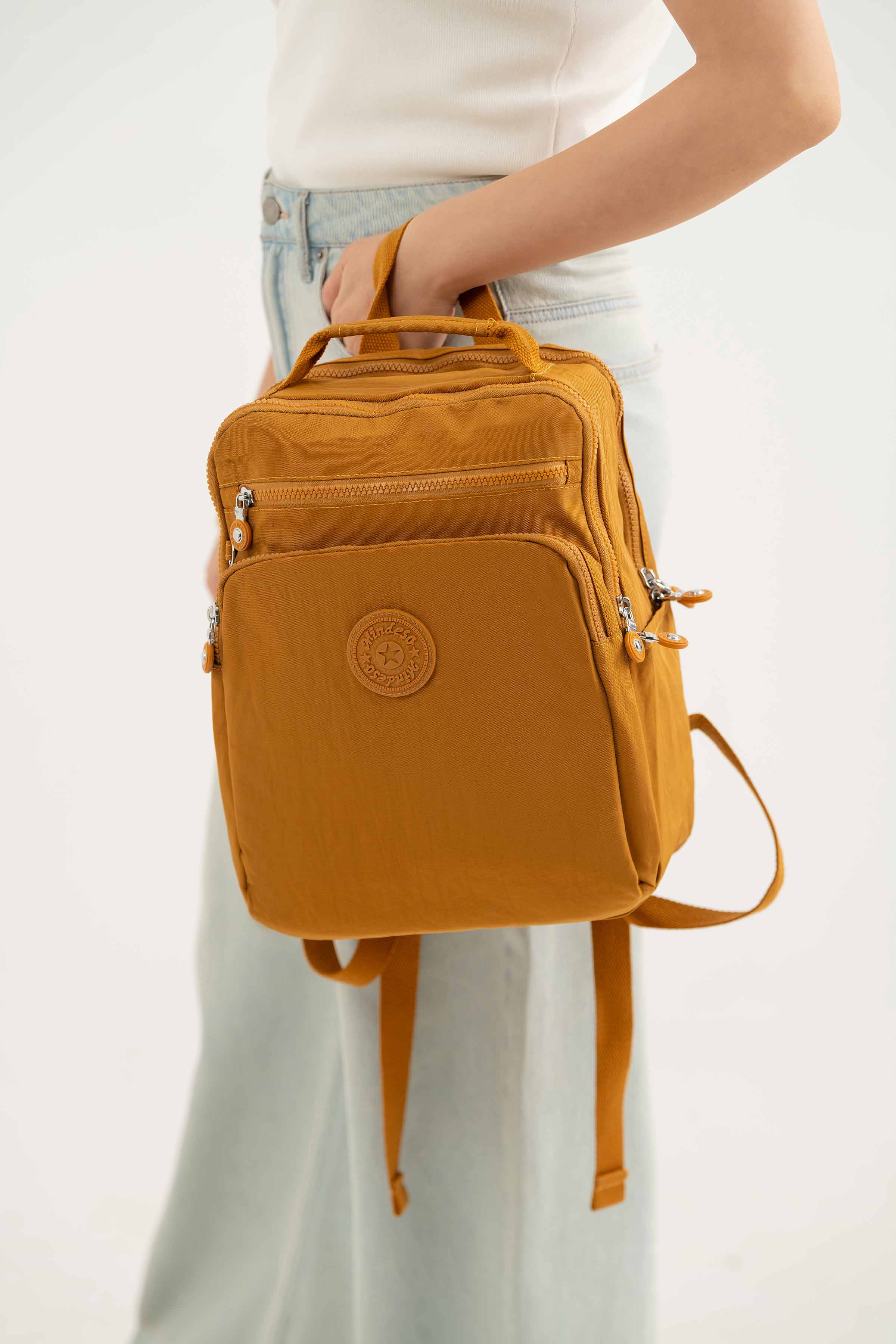 Mustard Back Pack-441682130 for Women - Fashion Collection | Nishat | Shop Online