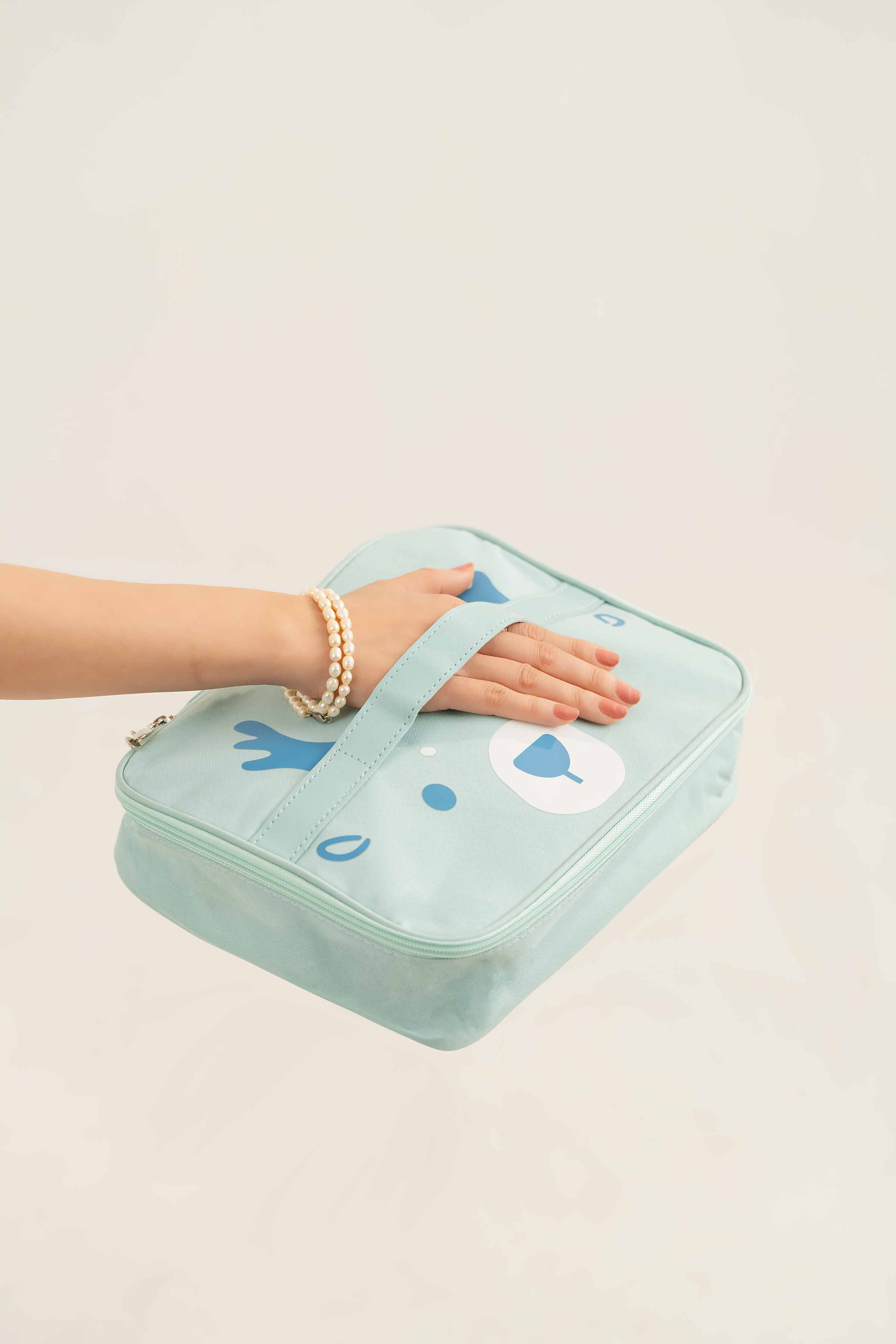 Blue & Navy Vanity Bag-441862121 for Women - Fashion Collection | Nishat | Shop Online