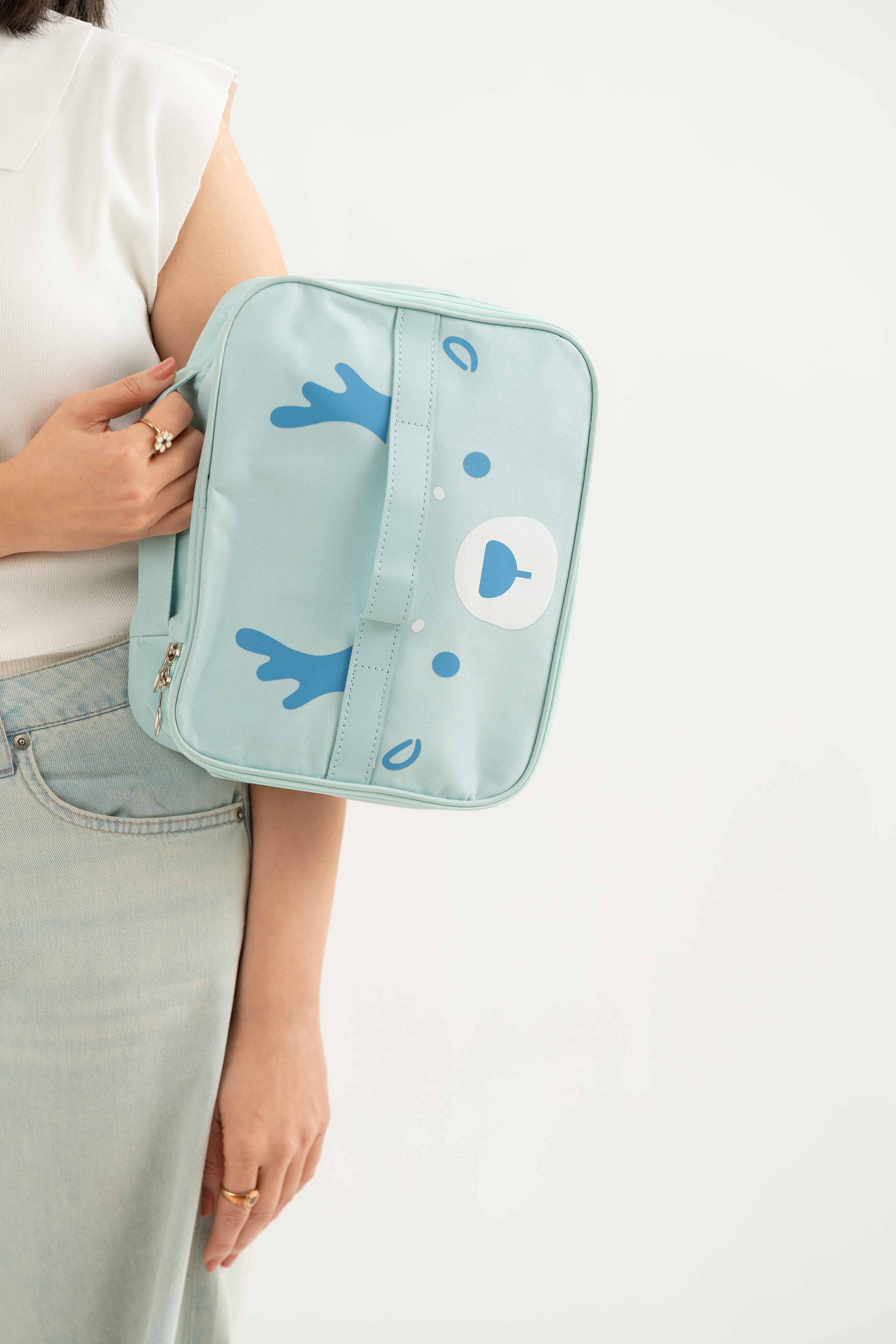 Blue & Navy Vanity Bag-441862121 for Women - Fashion Collection | Nishat | Shop Online