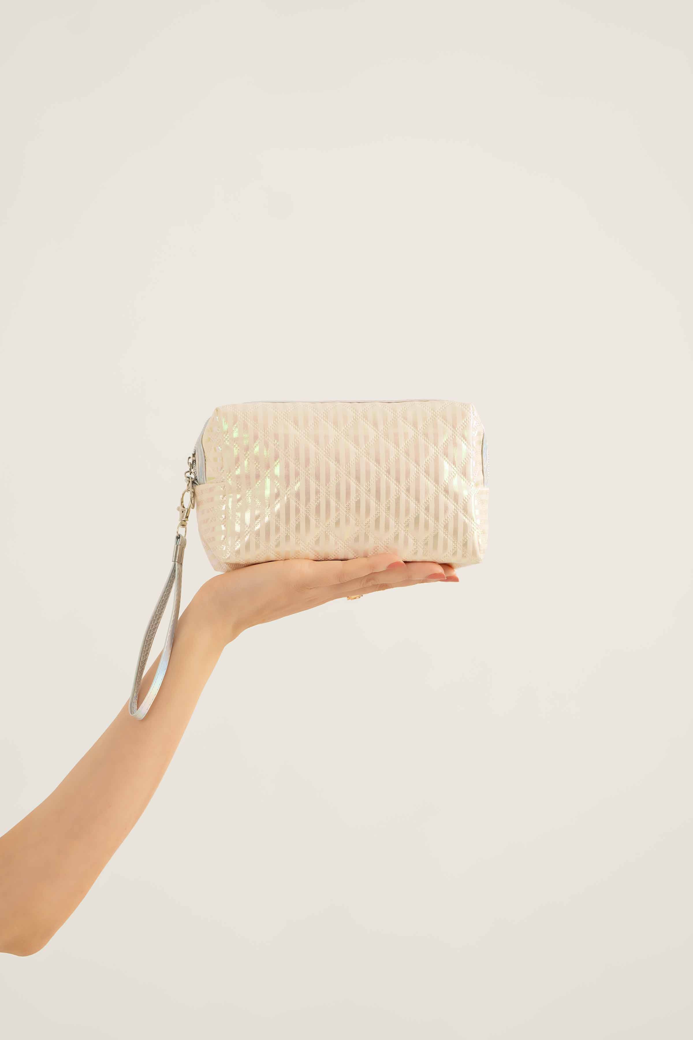 White Vanity Bag-442192112 for Women - Fashion Collection | Nishat | Shop Online