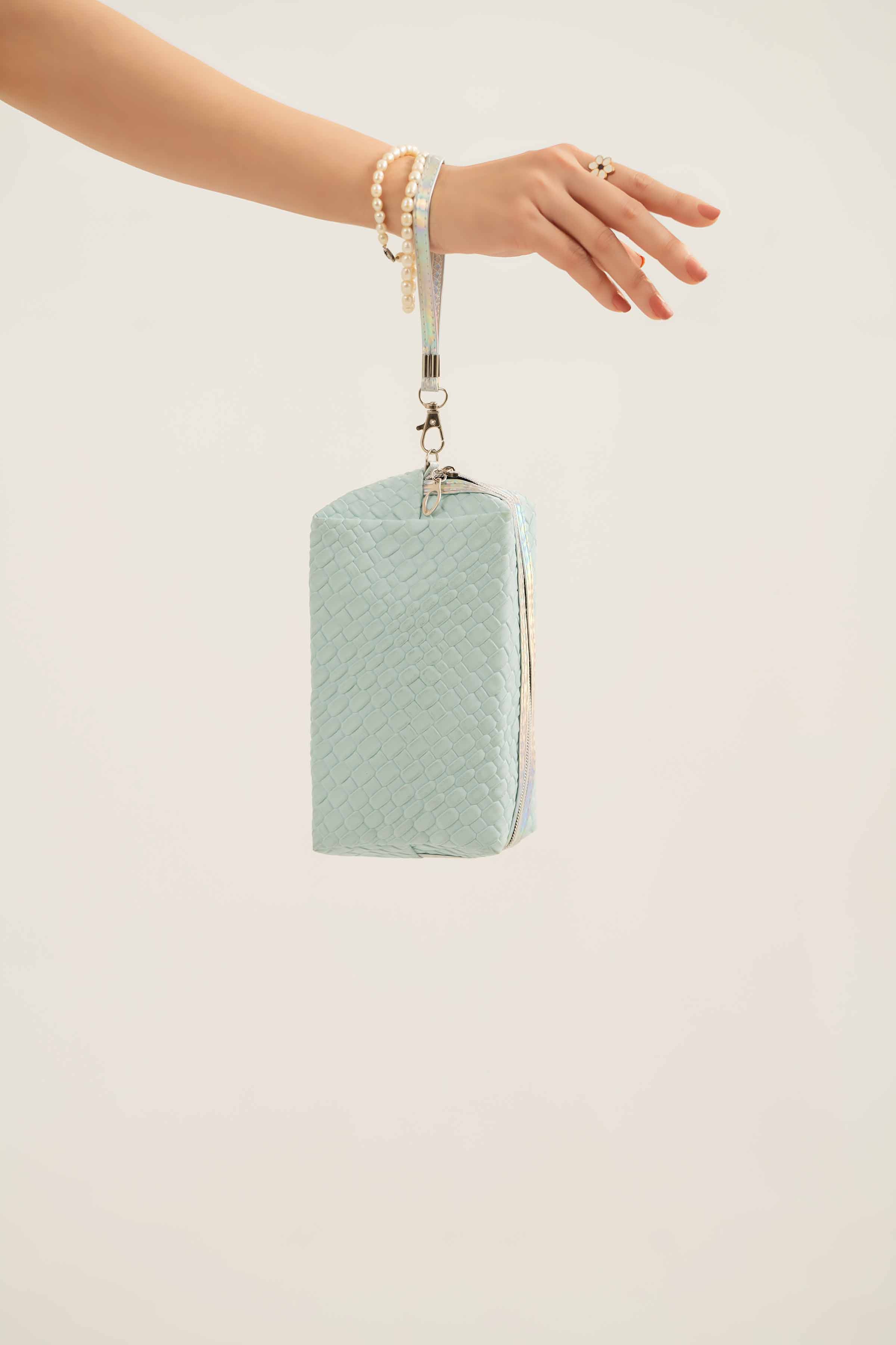 Blue Vanity Bag-442222108 for Women - Fashion Collection | Nishat | Shop Online