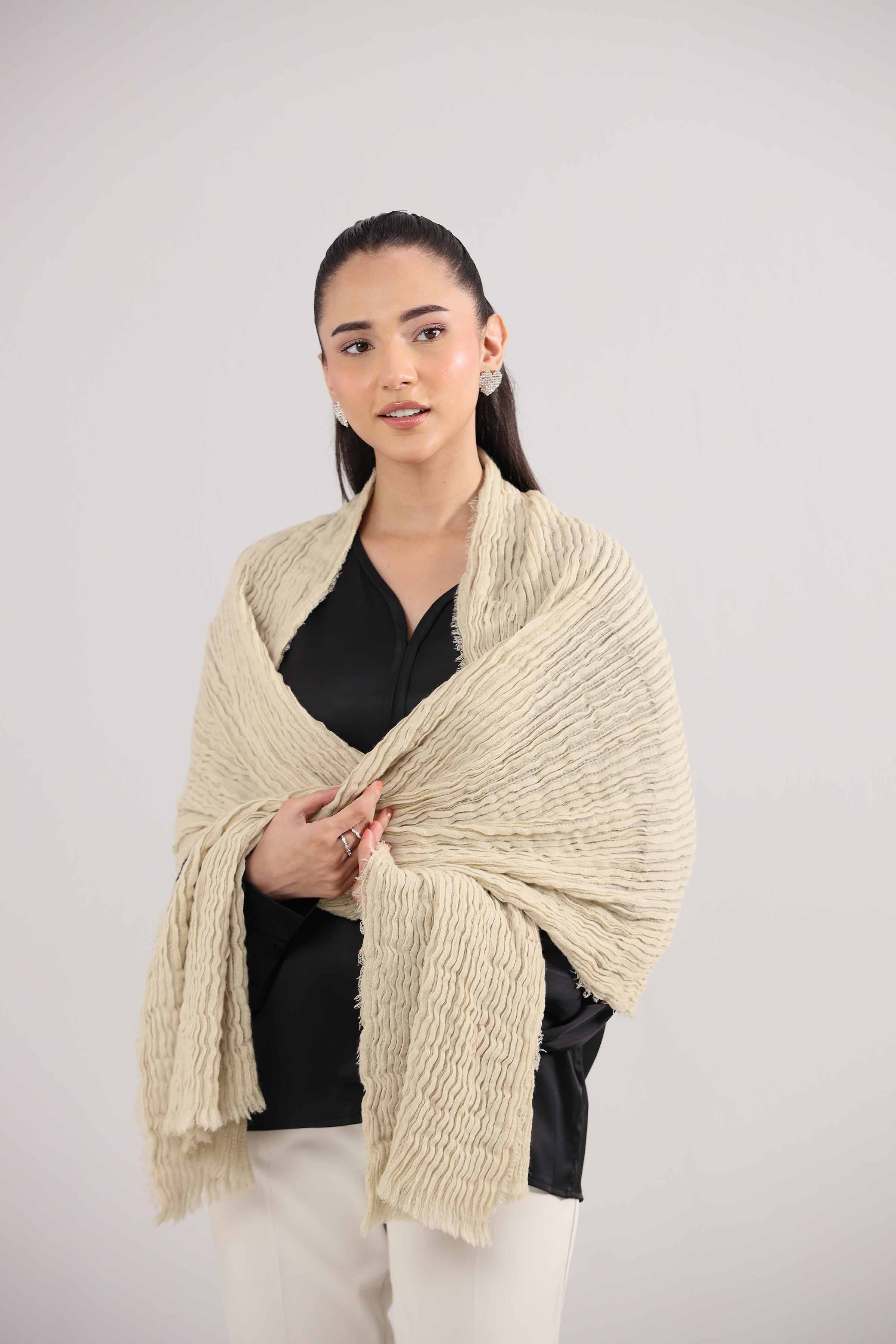 Green Women Scarf-442372104 for Women – Scarf Collection | Nishat | Shop Online