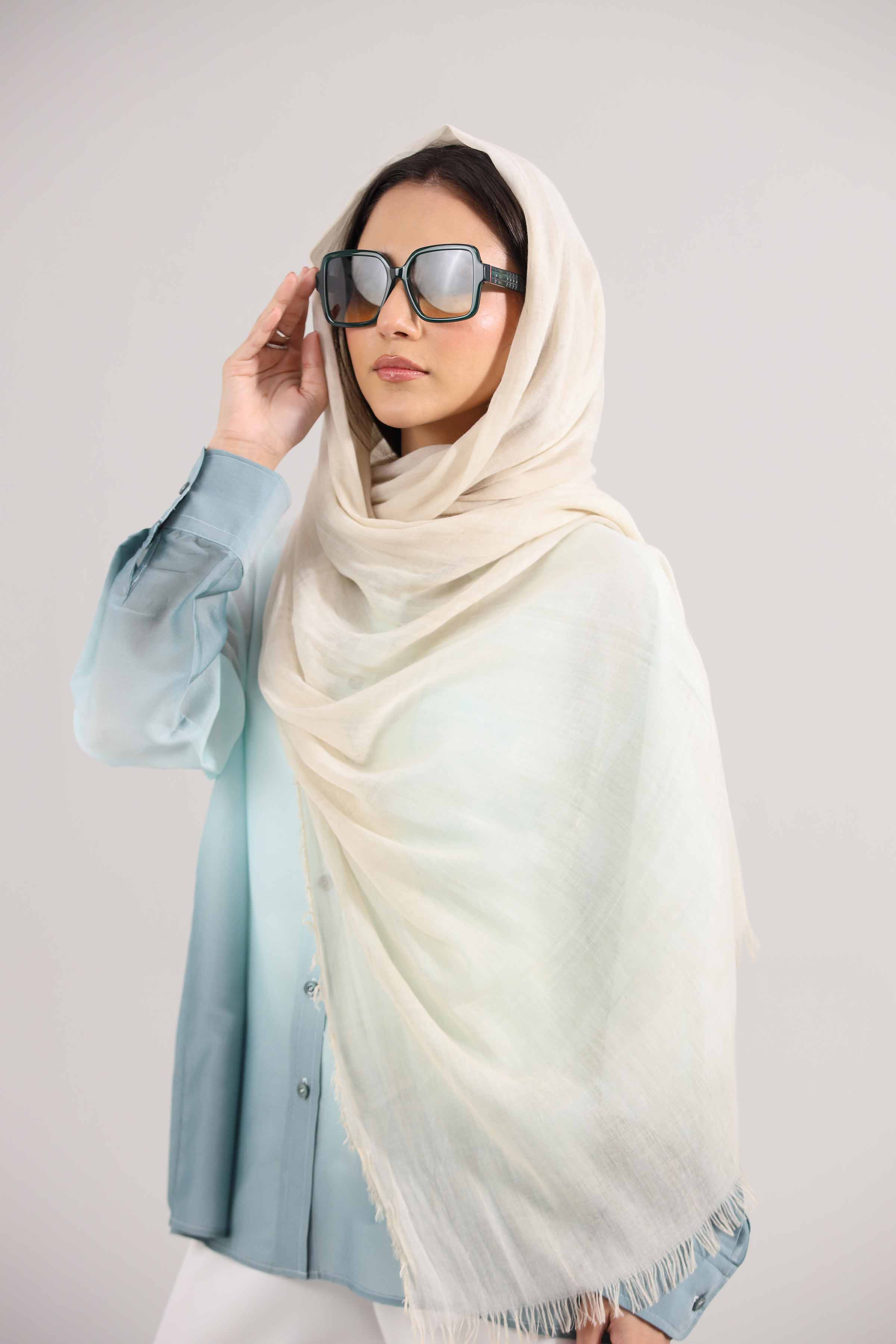 Off White Women Scarf-442372107 for Women – Scarf Collection | Nishat | Shop Online