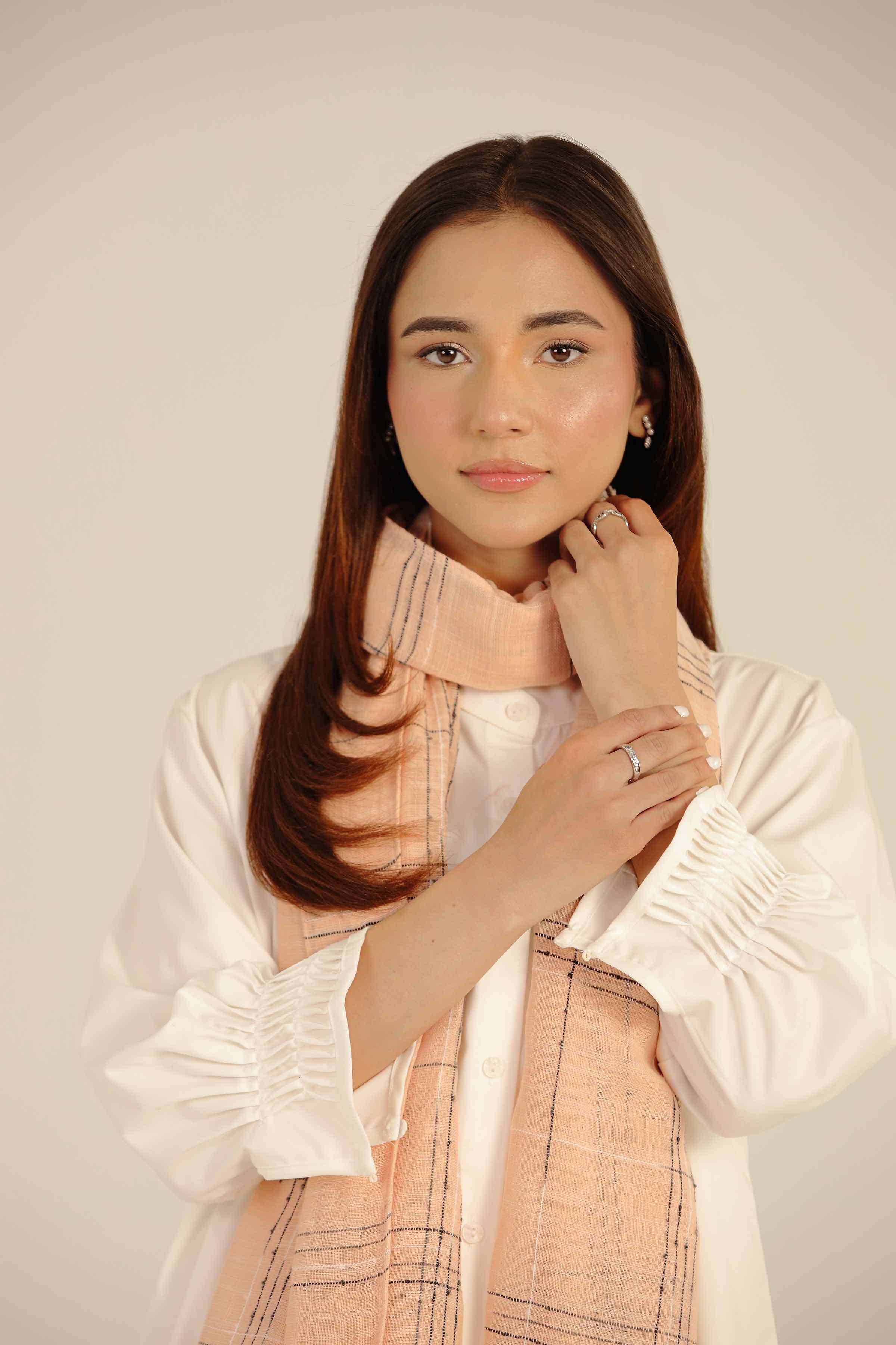 Pink Women Scarf-442472105 for Women - Fashion Collection | Nishat | Shop Online