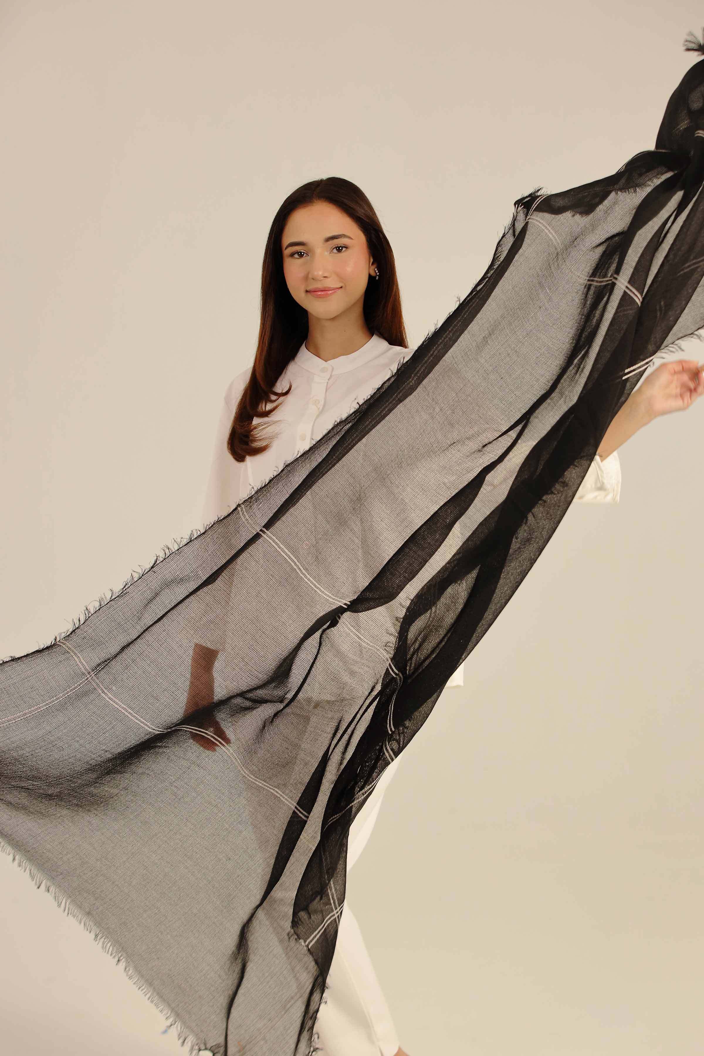 Navy Women Scarf-442642121 for Women - Fashion Collection | Nishat | Shop Online