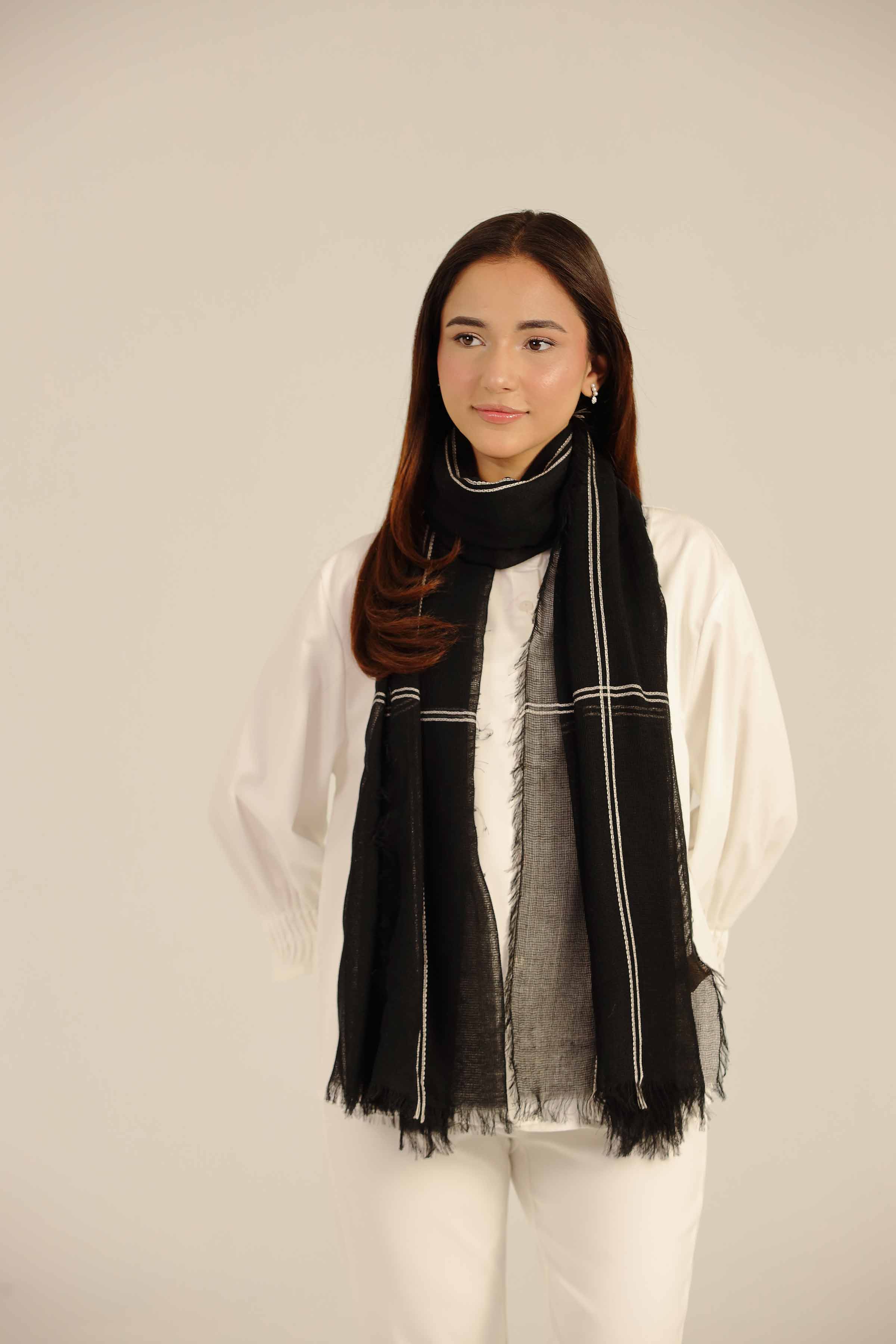 Navy Women Scarf-442642121 for Women - Fashion Collection | Nishat | Shop Online