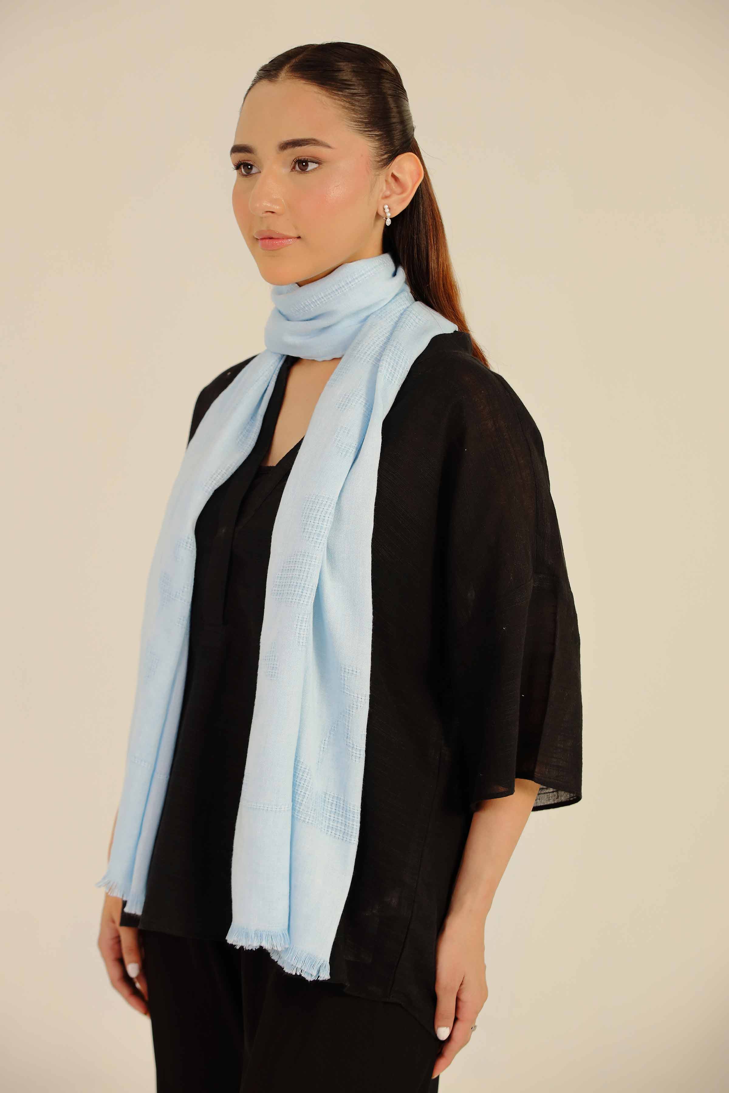 Blue Women Scarf-442692108 for Women - Fashion Collection | Nishat | Shop Online