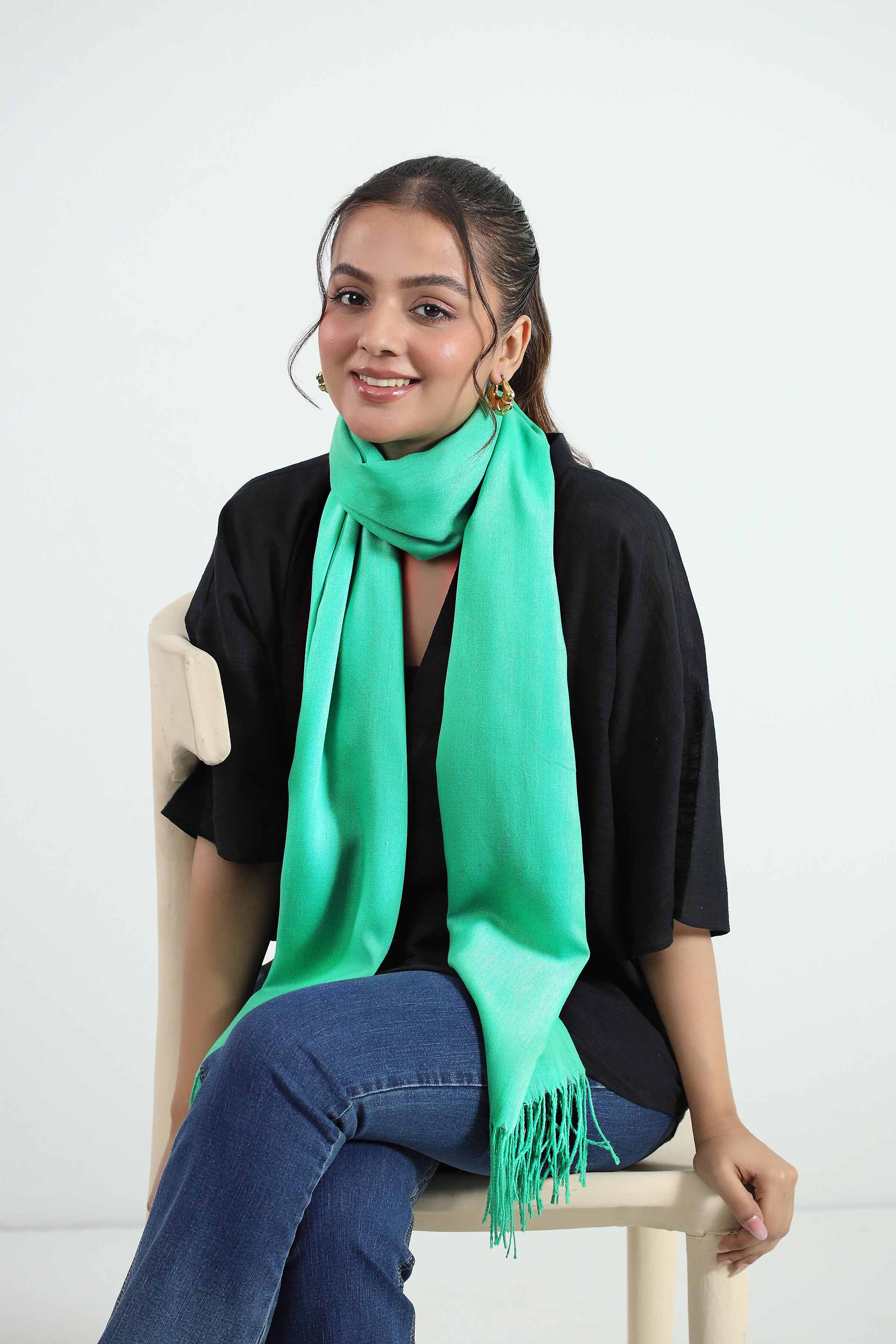 Green Women Scarf-442782104 for Women - Fashion Collection | Nishat | Shop Online