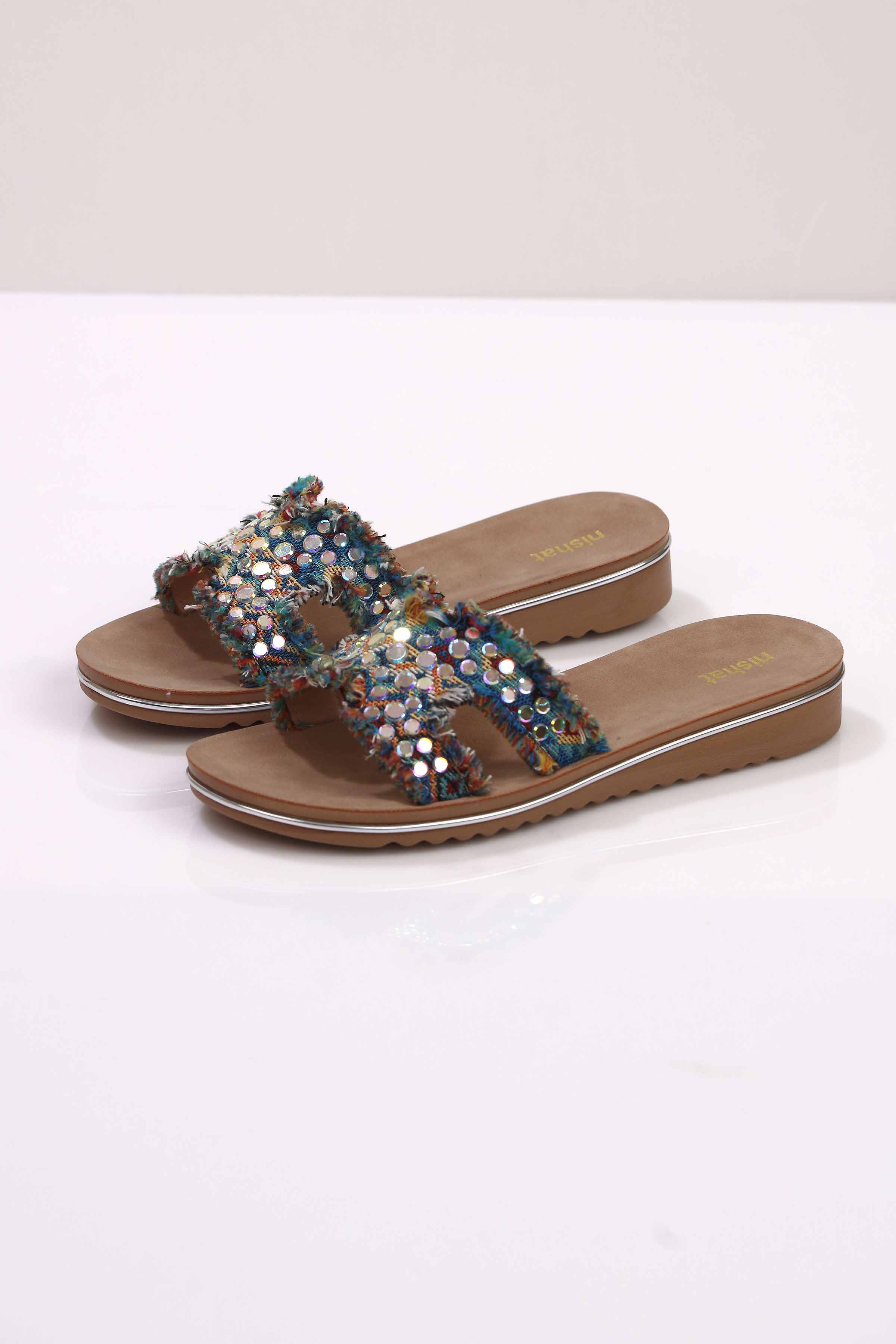 Blue Wedge-442932908 for Women - Shoes Collection | Nishat | Shop Online