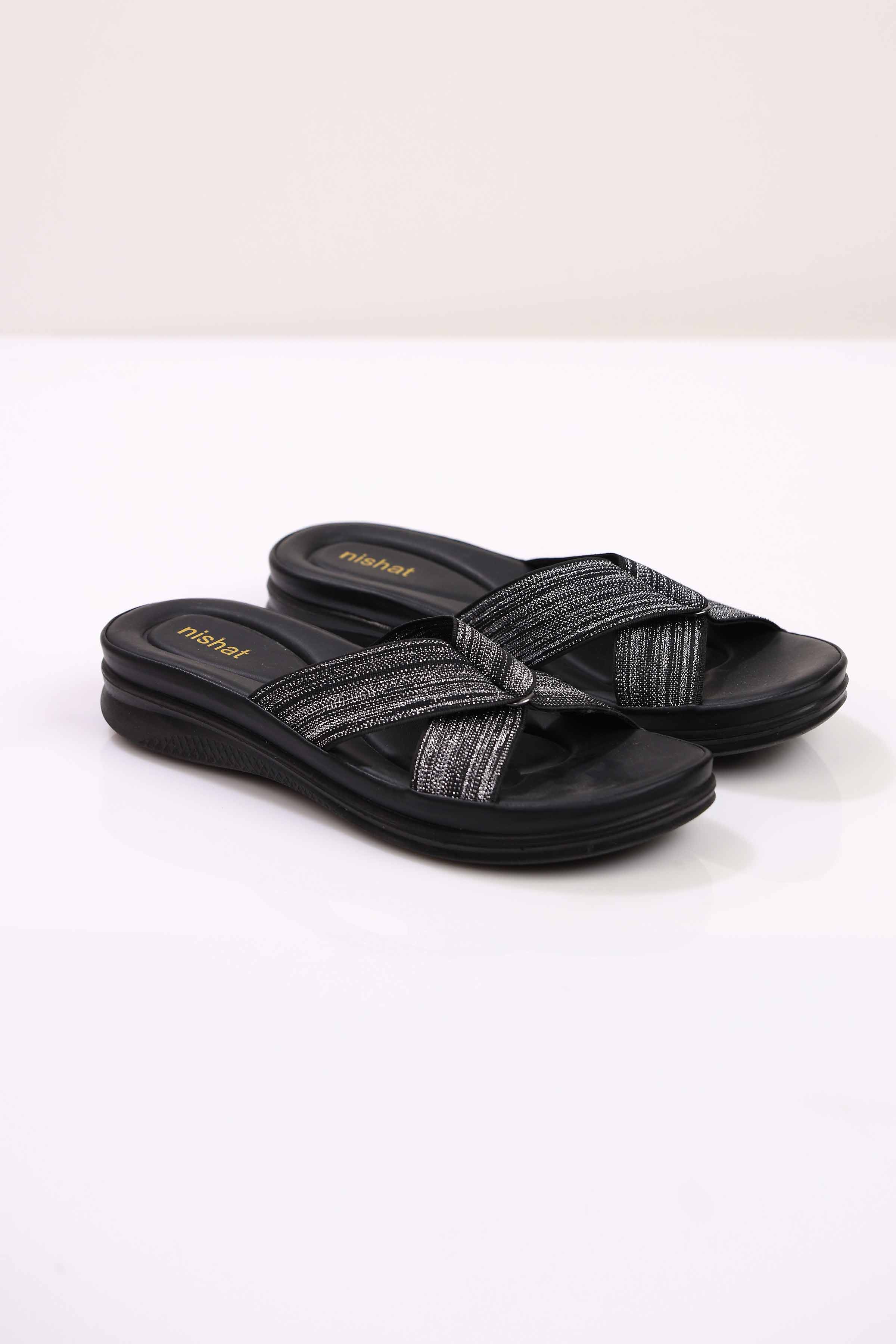 Black Wedge-442942903 for Women - Shoes Collection | Nishat | Shop Online