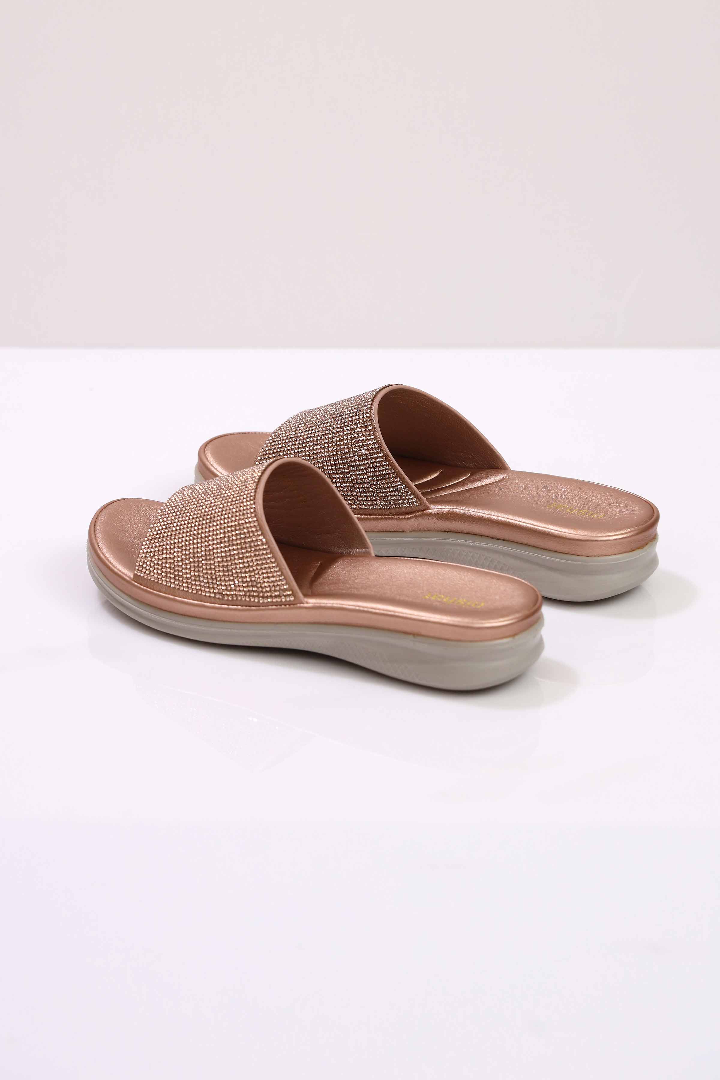 Champagne Wedge-442952916 for Women - Shoes Collection | Nishat | Shop Online