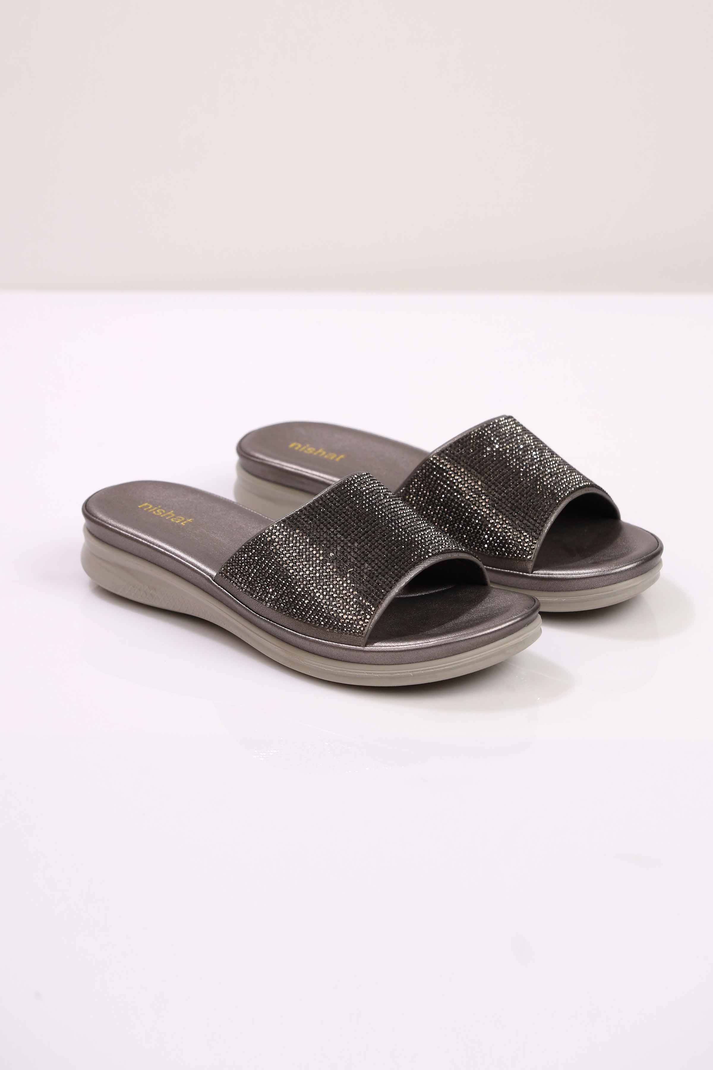 Gun Wedge-442952920 for Women - Shoes Collection | Nishat | Shop Online