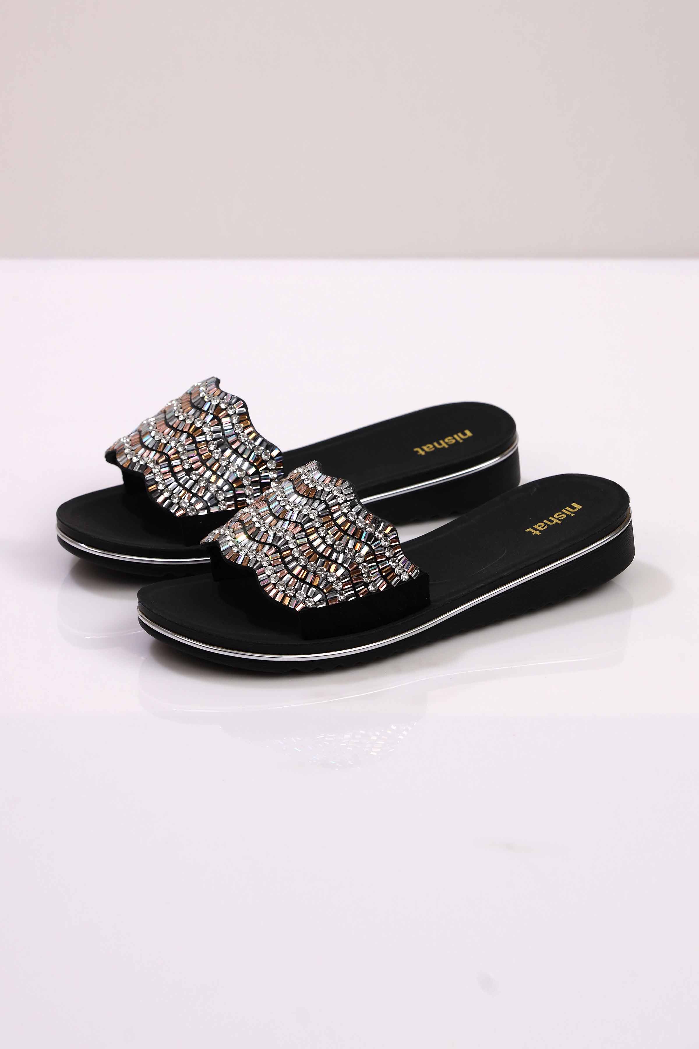 Black Wedge-443002903 for Women - Shoes Collection | Nishat | Shop Online