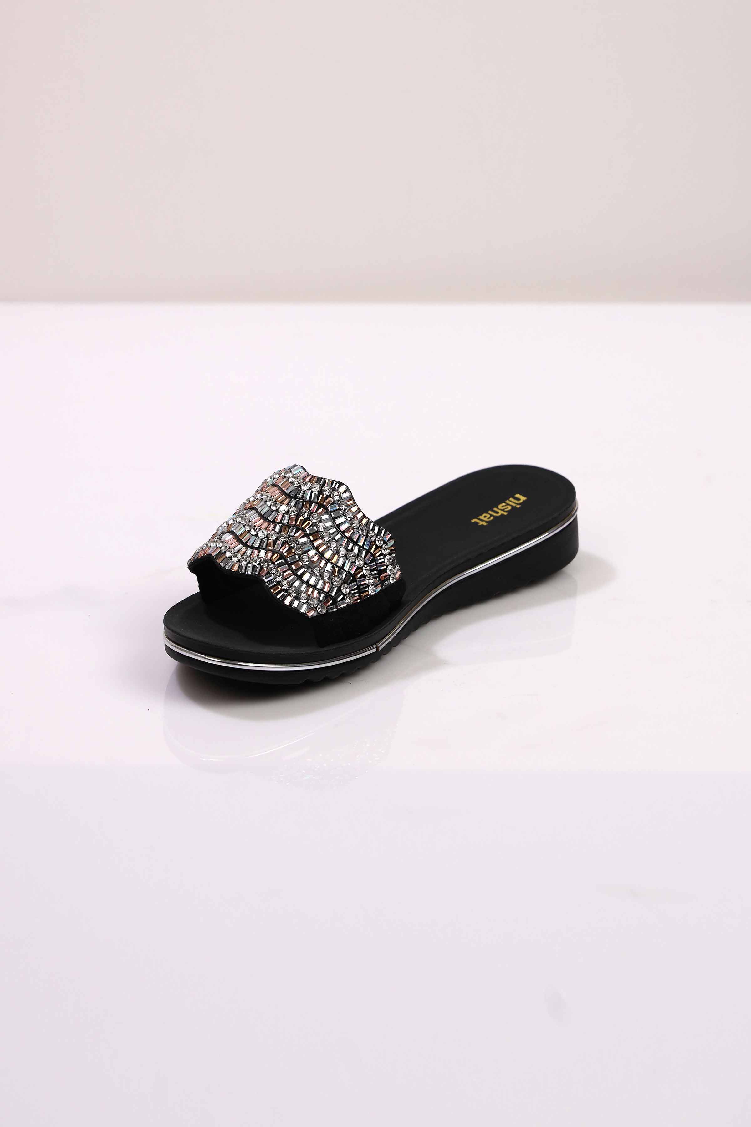Black Wedge-443002903 for Women - Shoes Collection | Nishat | Shop Online