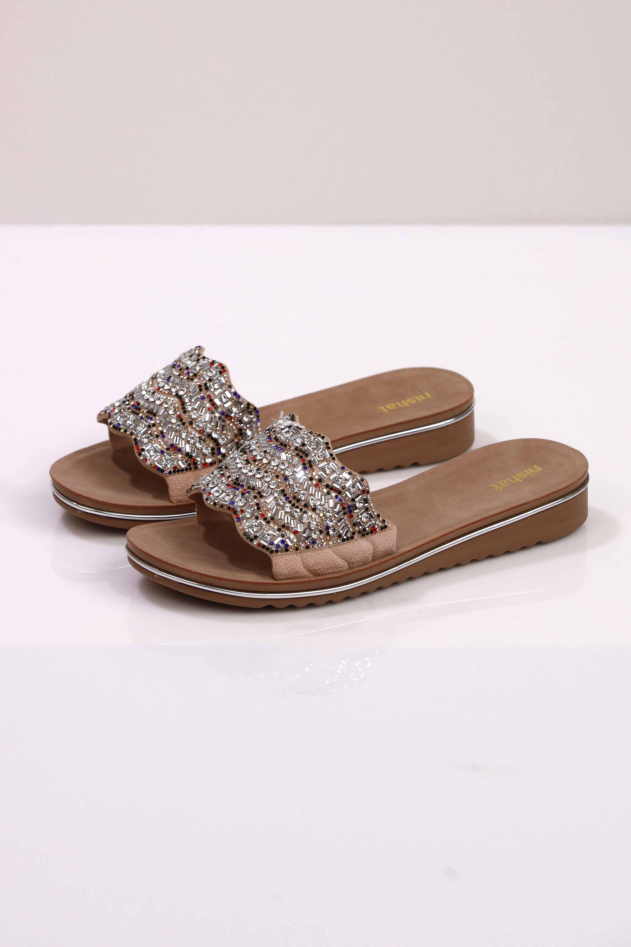 Beige Wedge-443002918 for Women - Shoes Collection | Nishat | Shop Online