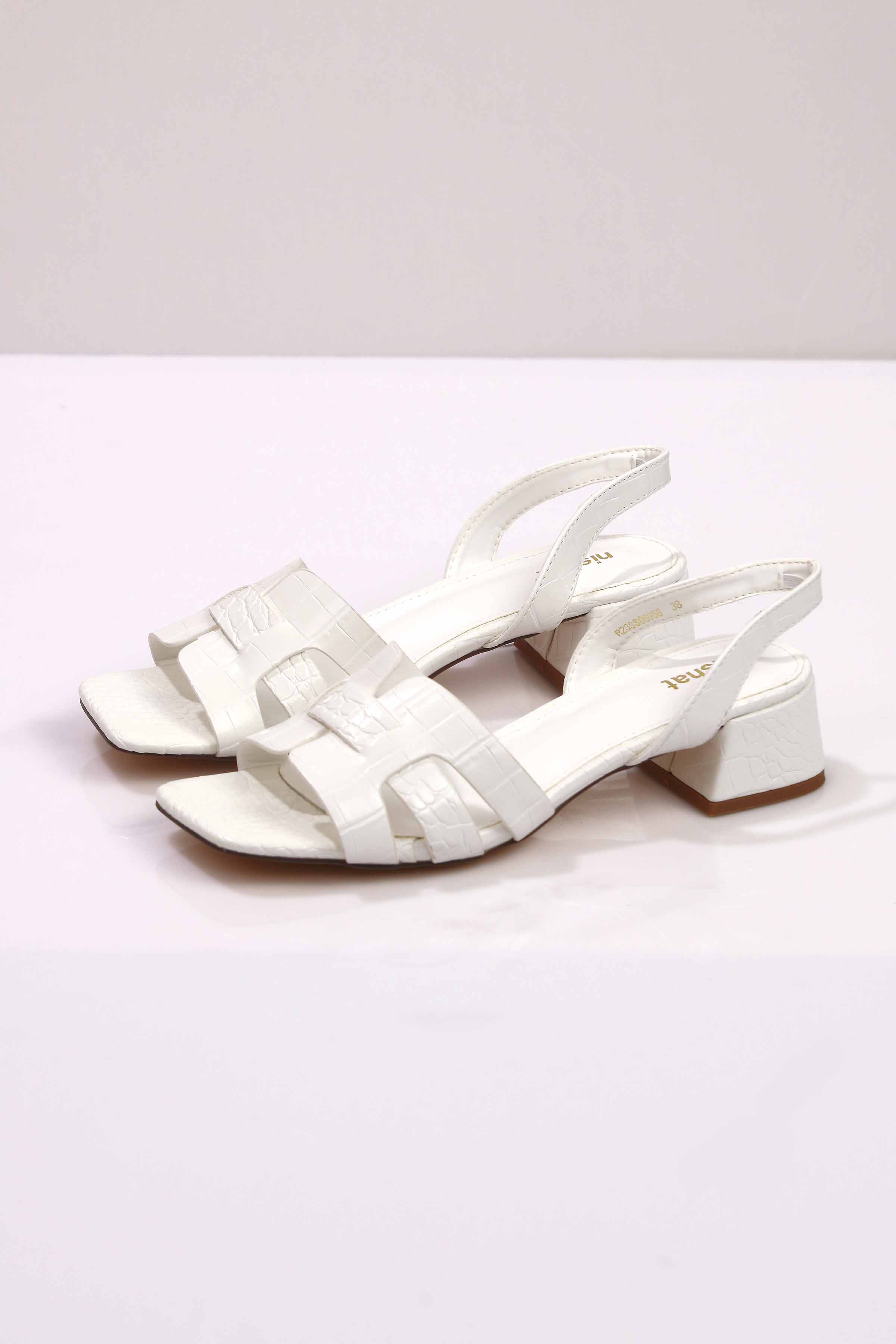 White Block Heels-443022912 for Women - Shoes Collection | Nishat | Shop Online