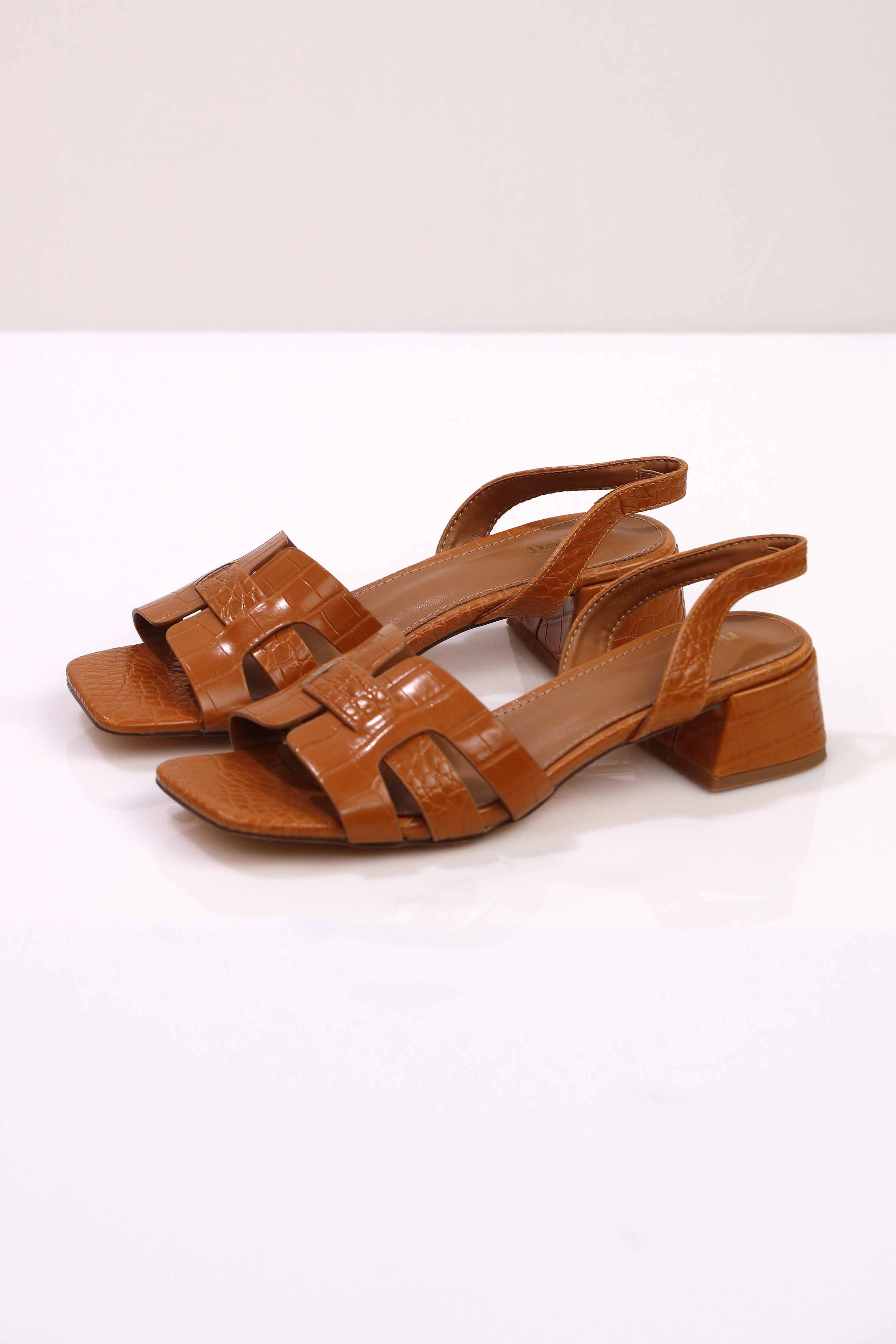 Camel Block Heels-443022929 for Women - Shoes Collection | Nishat | Shop Online